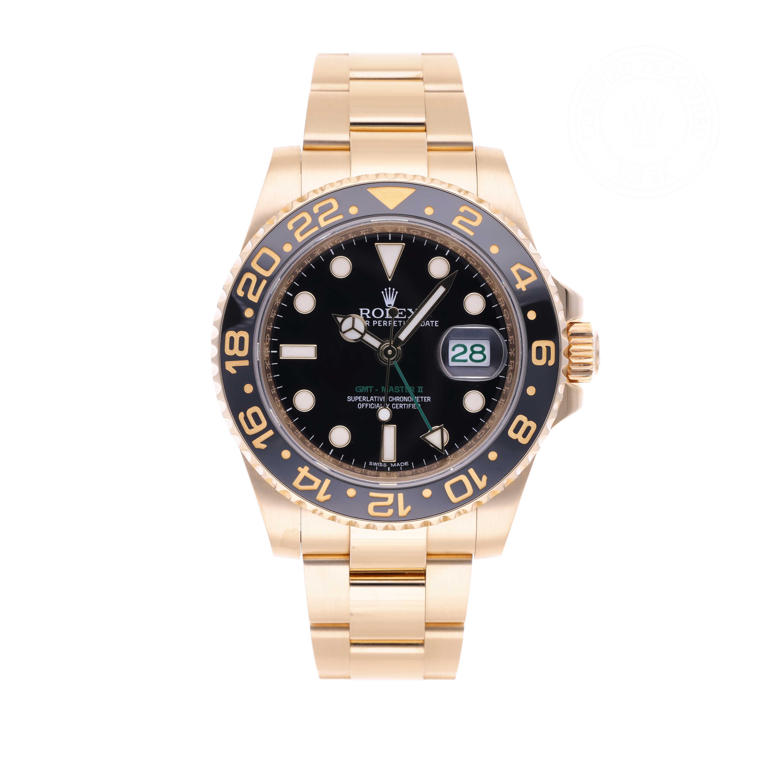 Rolex GMT-Master II Official Certified Pre-Owned
