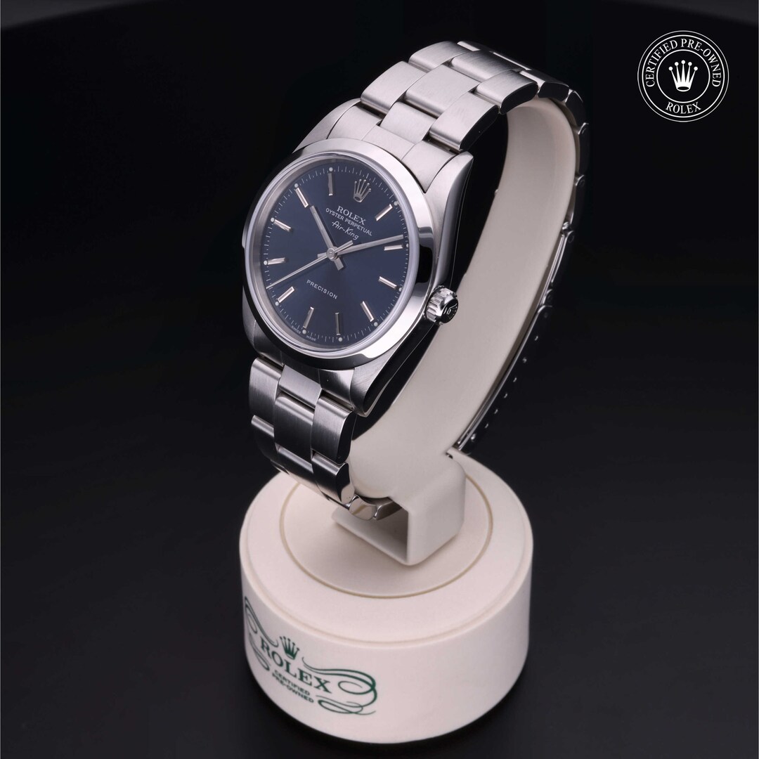 Rolex Rolex Certified Pre-Owned Air-King Rolex Rolex Certified Pre-Owned Air-King