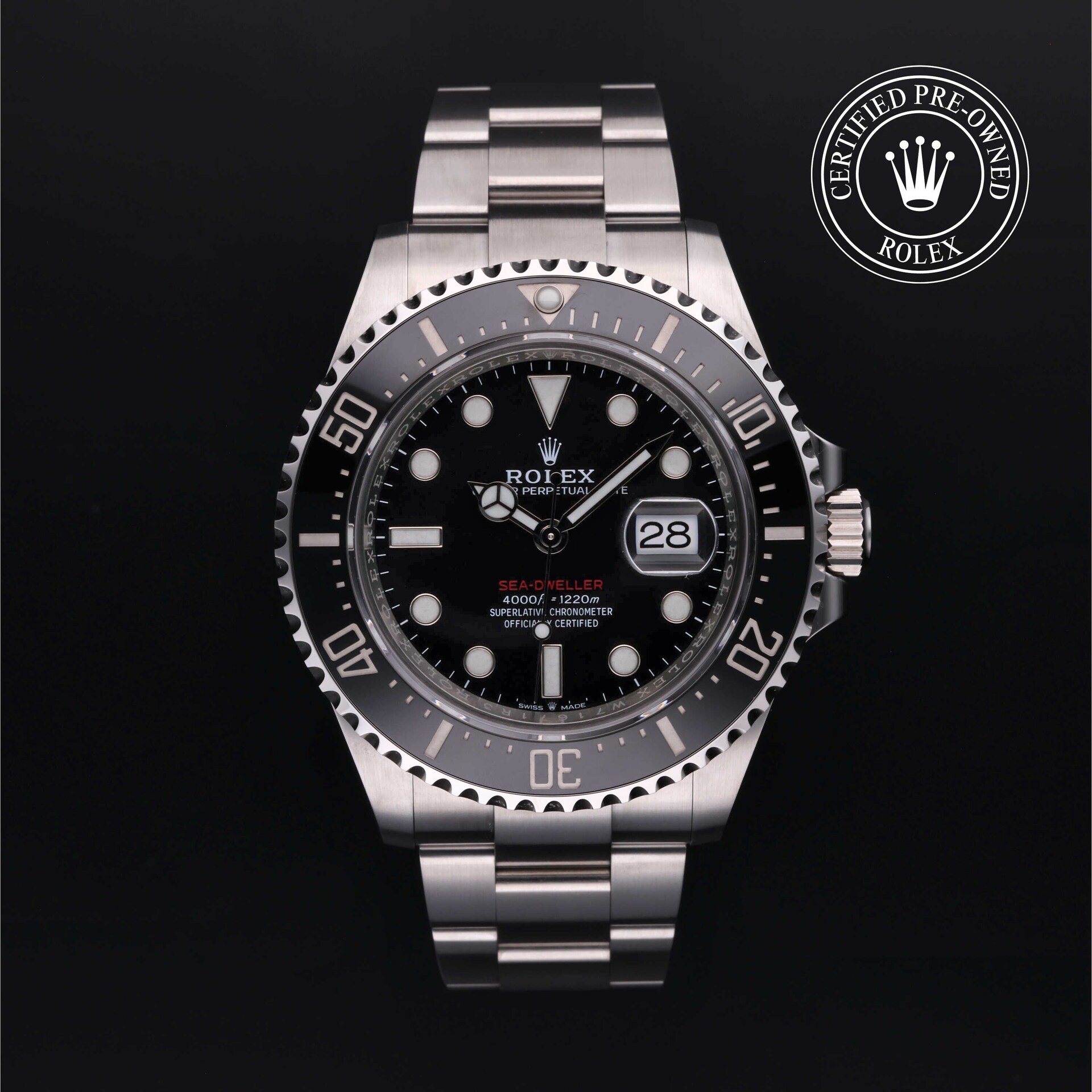 Rolex Certified Pre-Owned Sea-Dweller Rolex Certified Pre-Owned Sea-Dweller