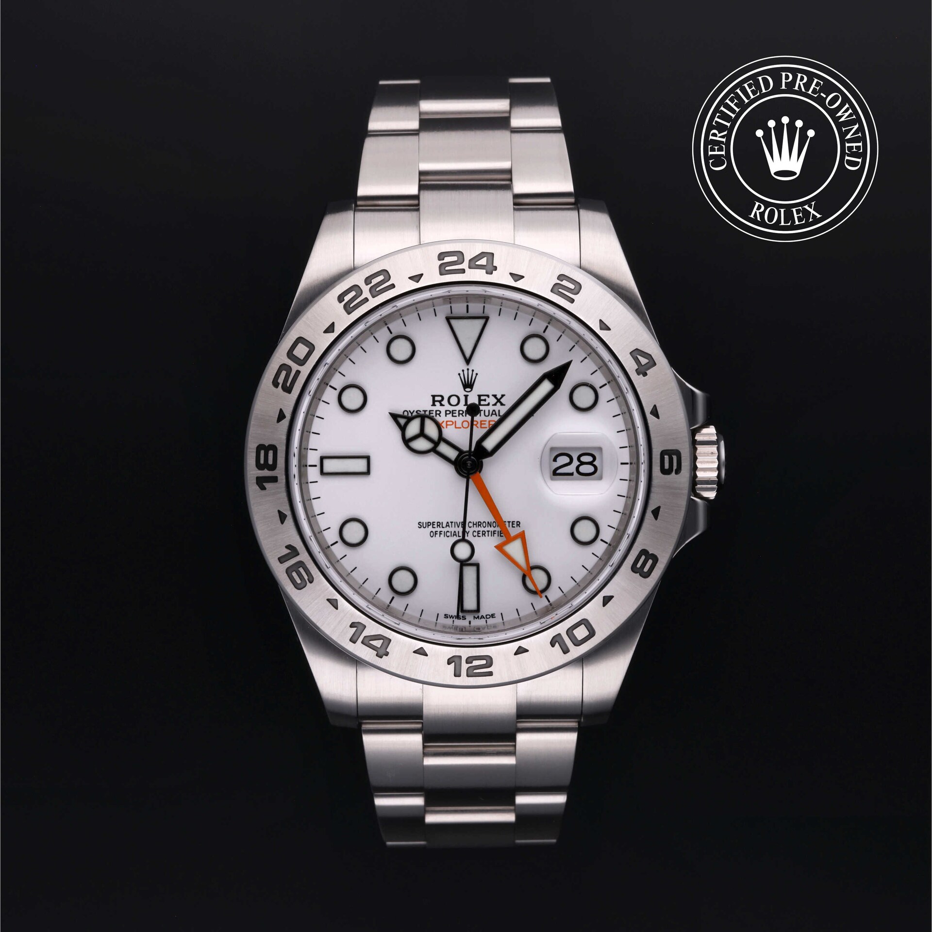 Rolex Certified Pre-Owned Explorer II Rolex Certified Pre-Owned Explorer II