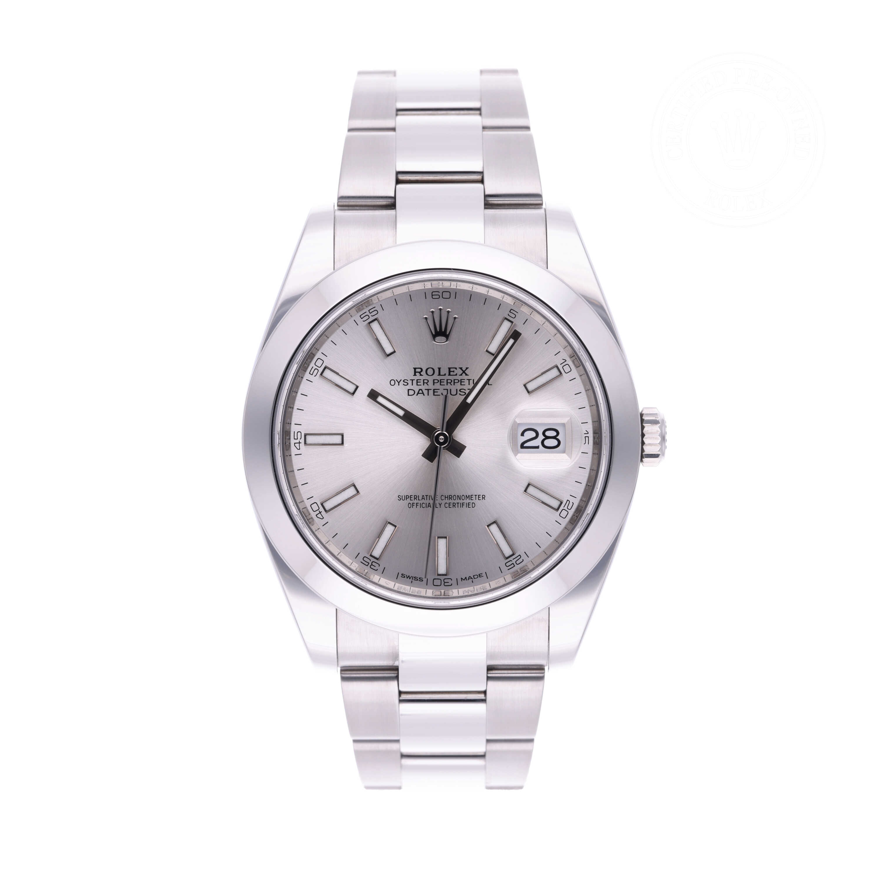 Rolex Datejust 41 Official Certified Pre-Owned