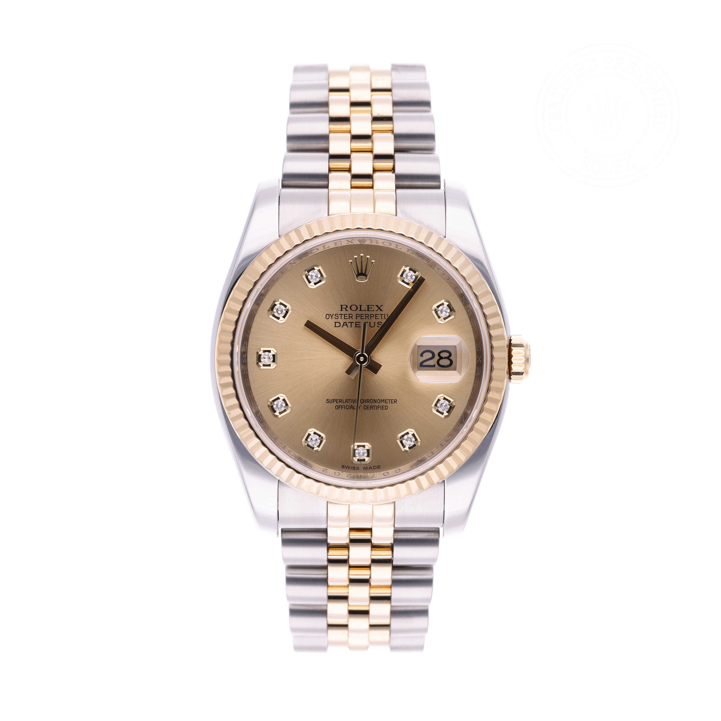 Rolex Datejust 36 Official Certified Pre-Owned