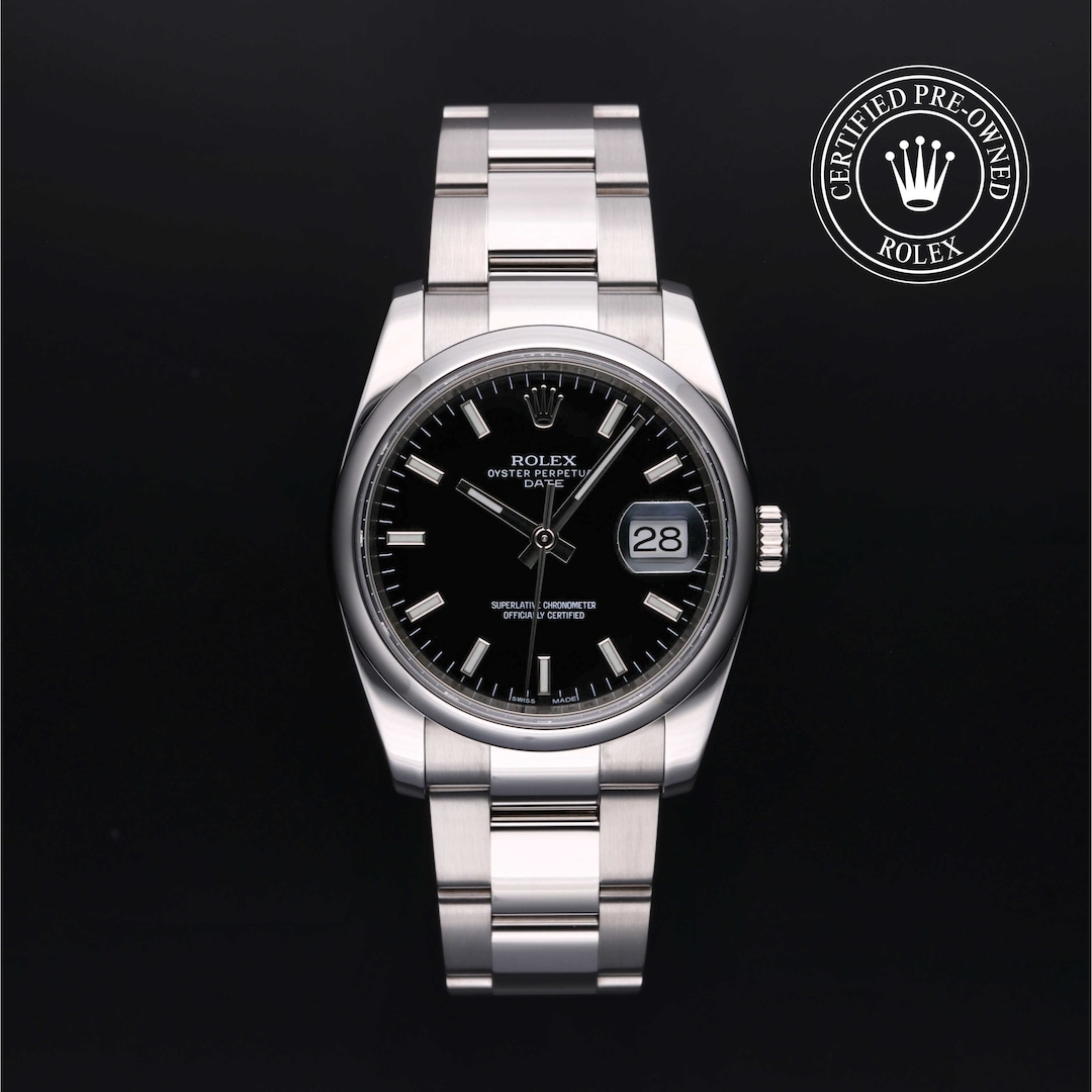 Rolex Certified Pre-Owned Oyster Perpetual Date 34 Rolex Certified Pre-Owned Oyster Perpetual Date 34
