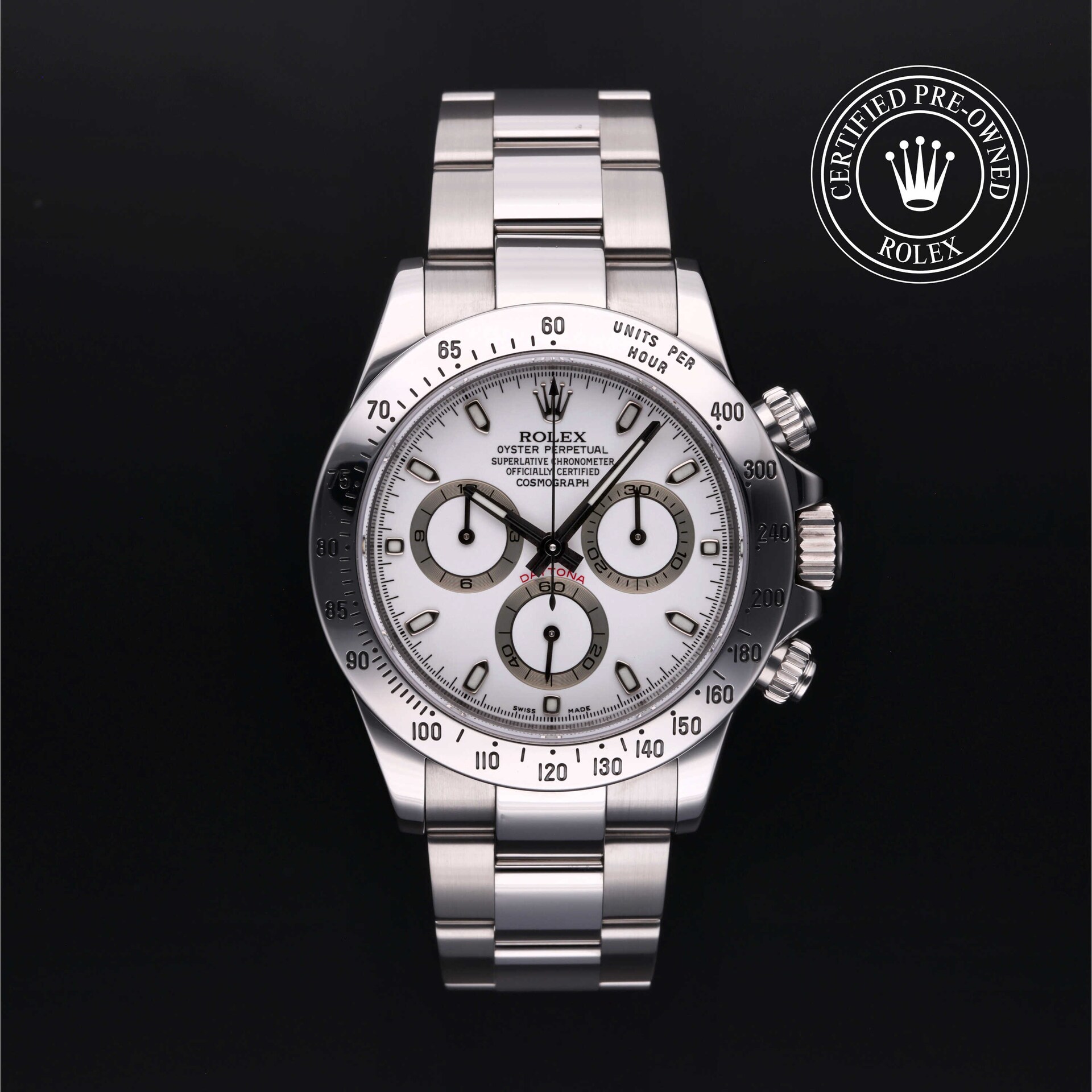 Rolex Certified Pre-Owned Cosmograph Daytona Rolex Certified Pre-Owned Cosmograph Daytona
