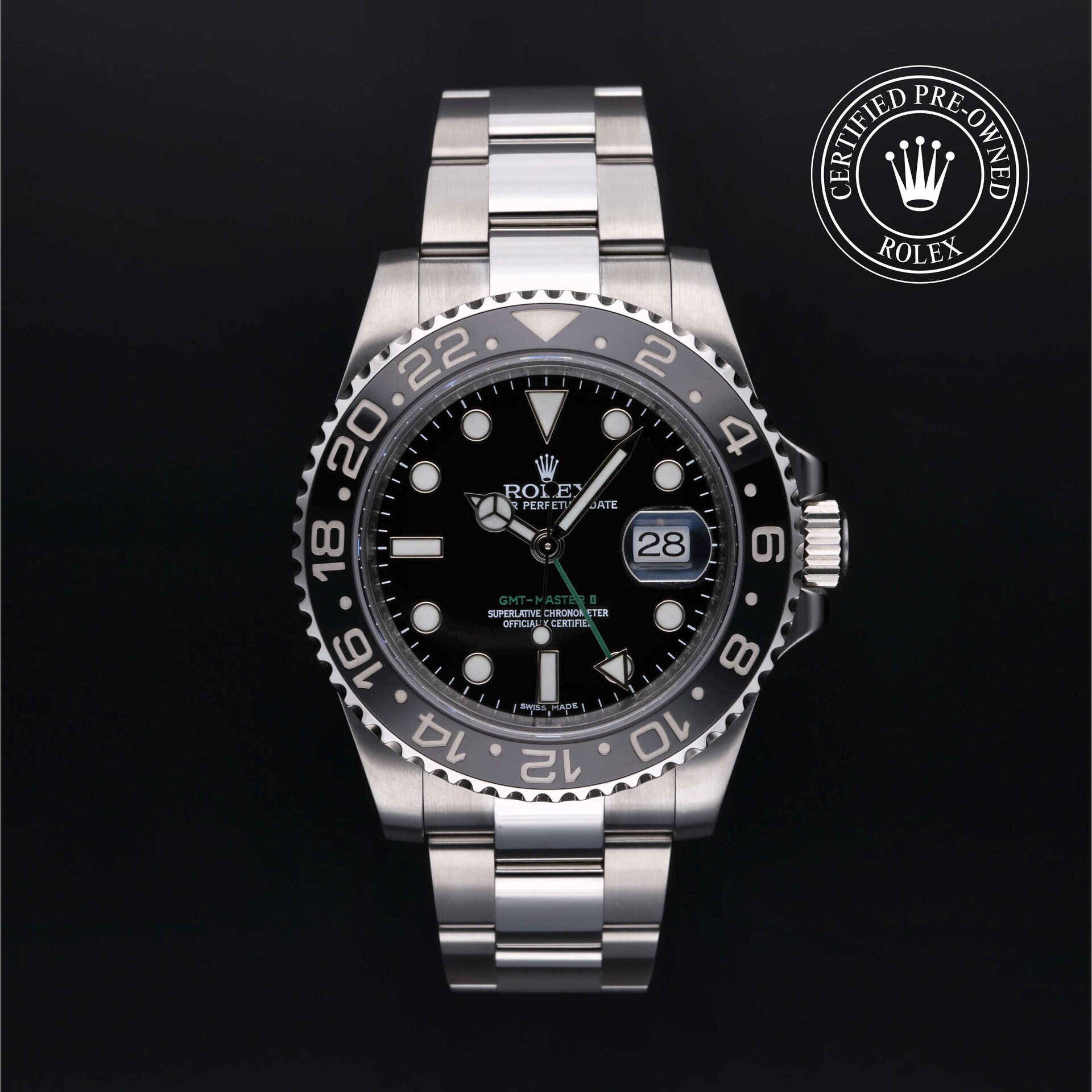 Rolex Certified Pre-Owned GMT-Master II Rolex Certified Pre-Owned GMT-Master II