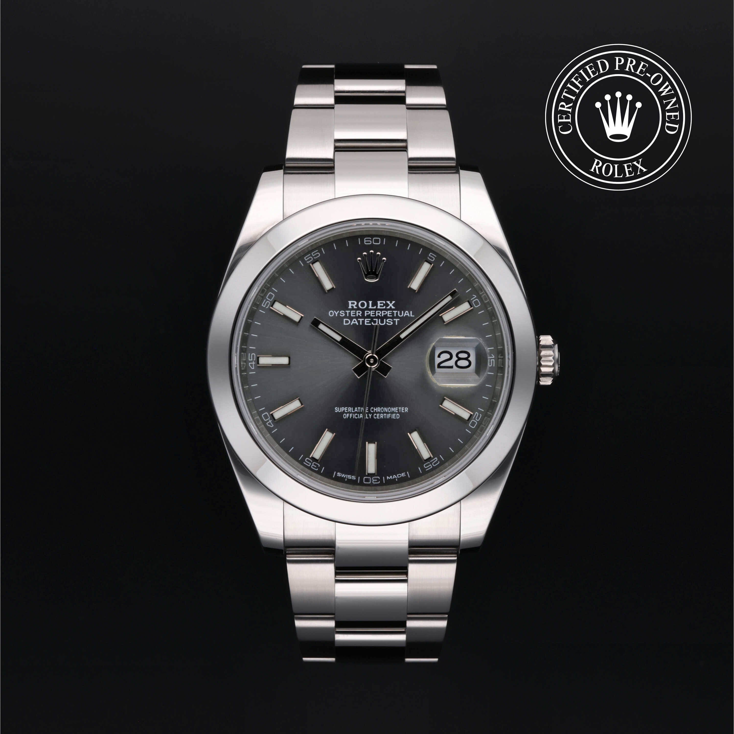 Rolex Certified Pre Owned Datejust 41 Goldsmiths