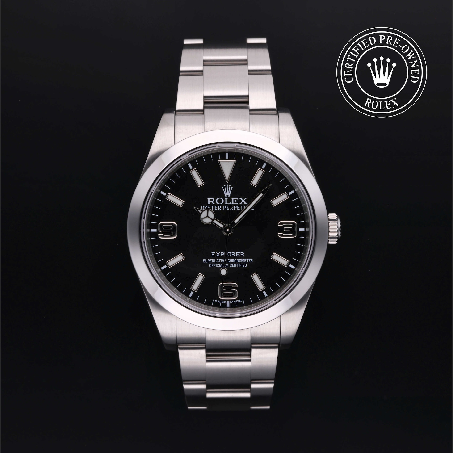 Rolex Certified Pre-Owned Explorer Rolex Certified Pre-Owned Explorer