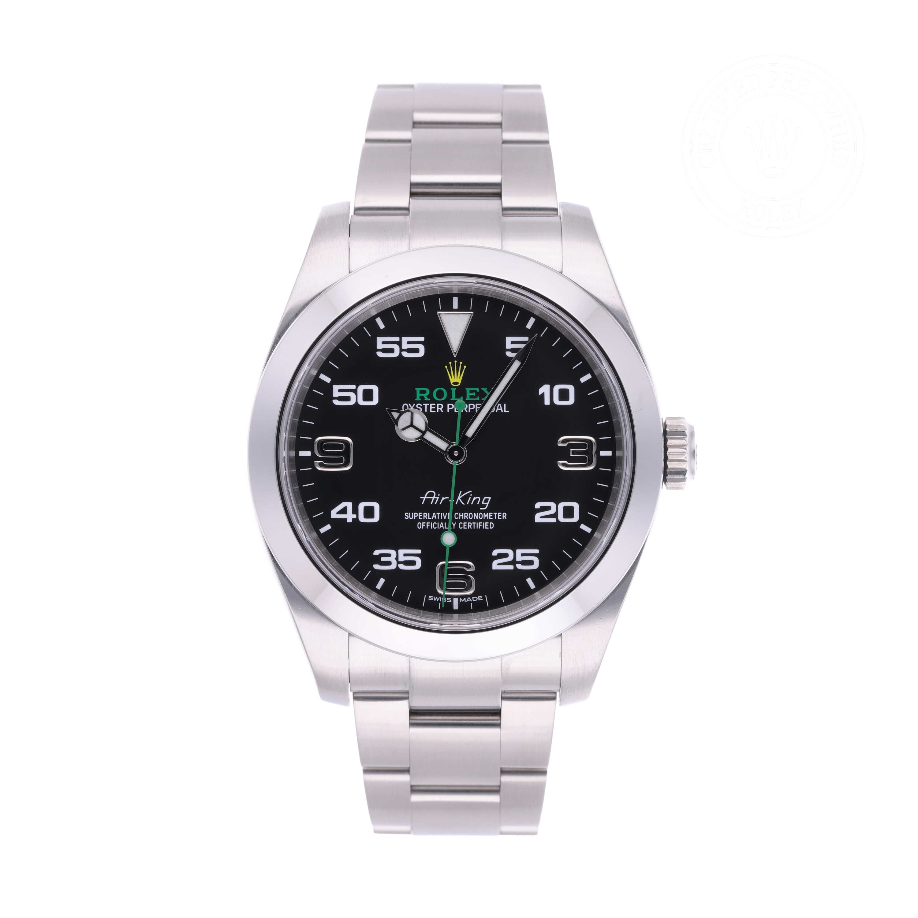 Rolex Air-King Official Certified Pre-Owned