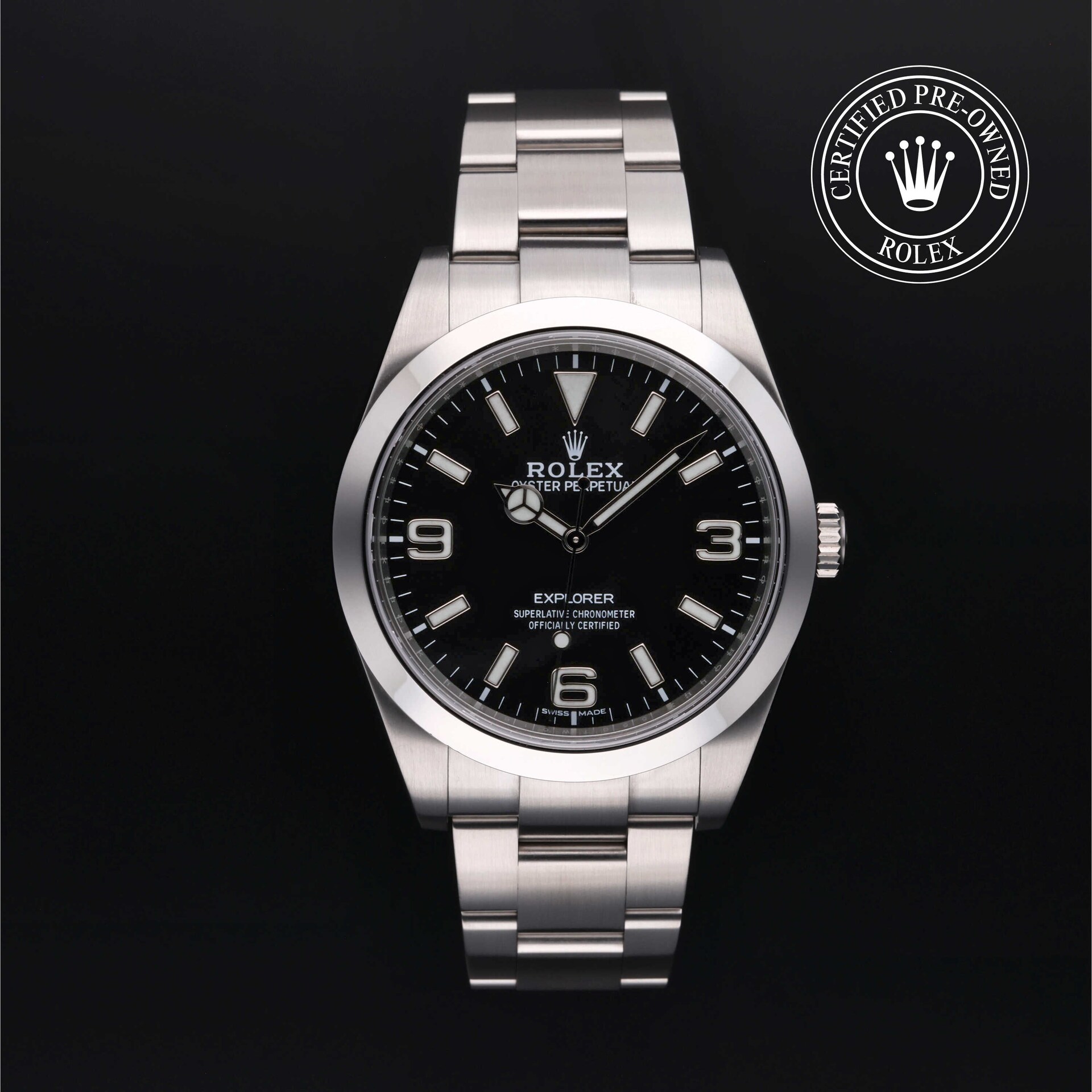 Rolex Certified Pre-Owned Explorer Rolex Certified Pre-Owned Explorer