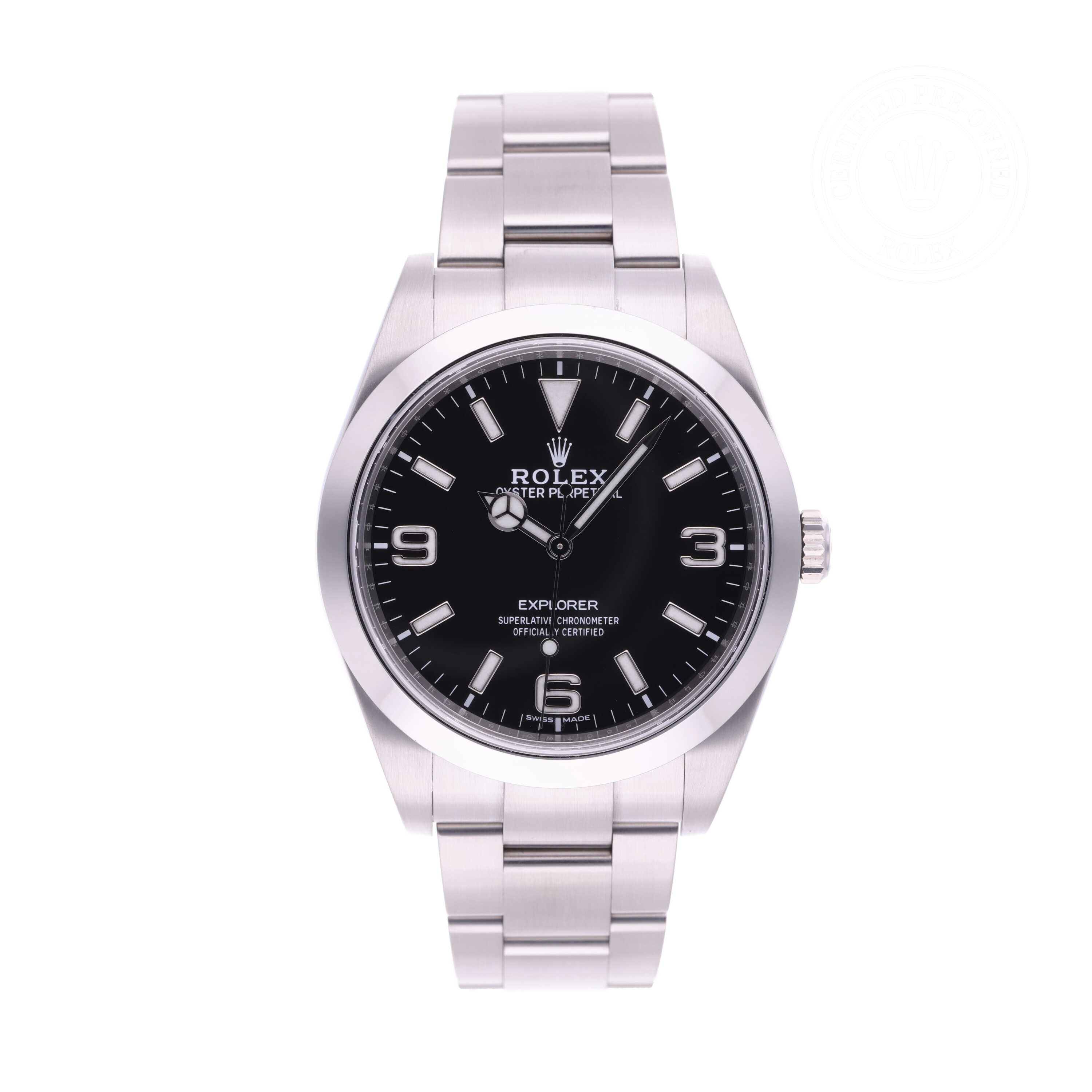 Rolex Explorer Official Certified Pre-Owned