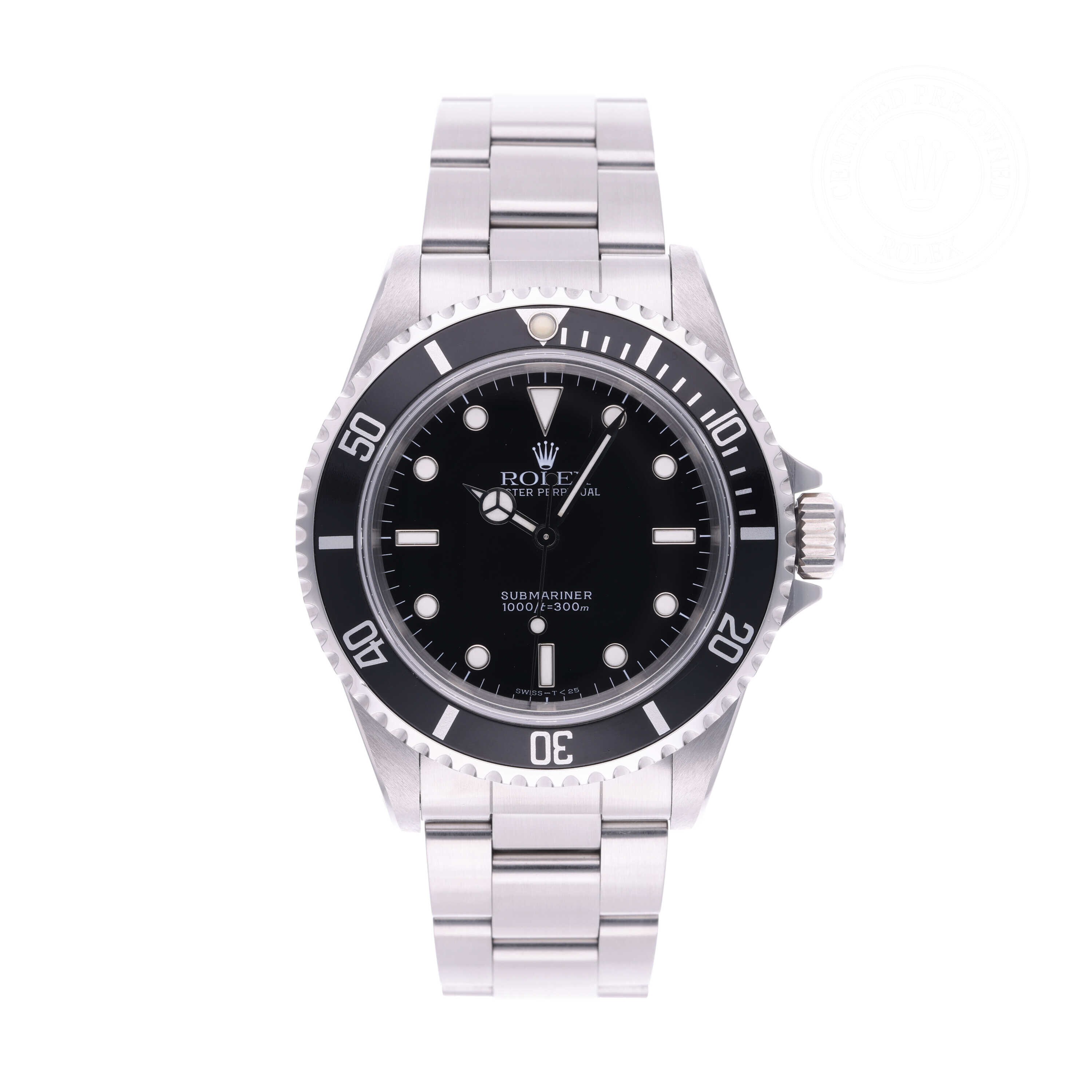 Rolex Submariner Official Certified Pre-Owned