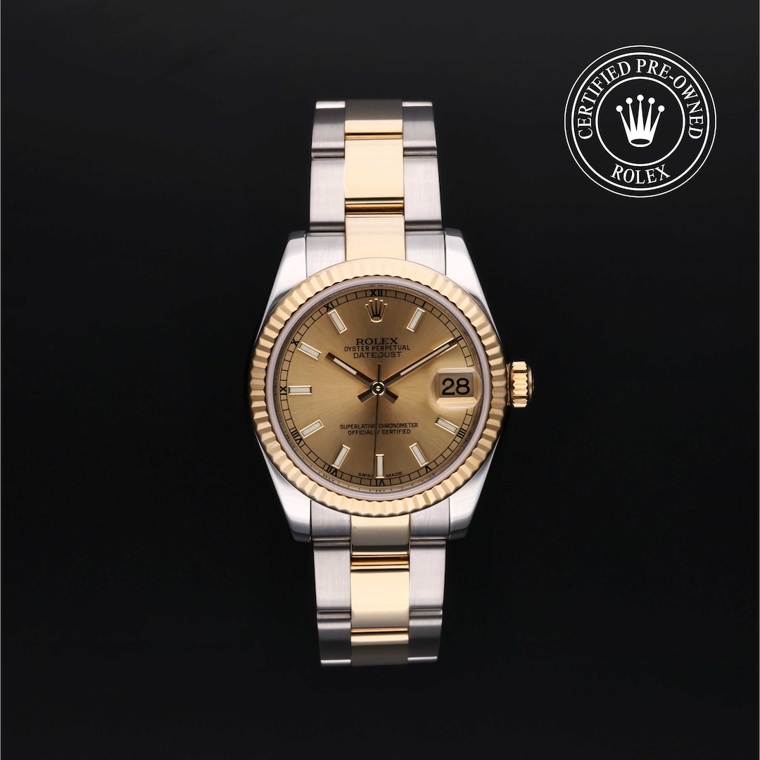 Rolex Certified Pre-Owned Datejust 31 Rolex Certified Pre-Owned Datejust 31