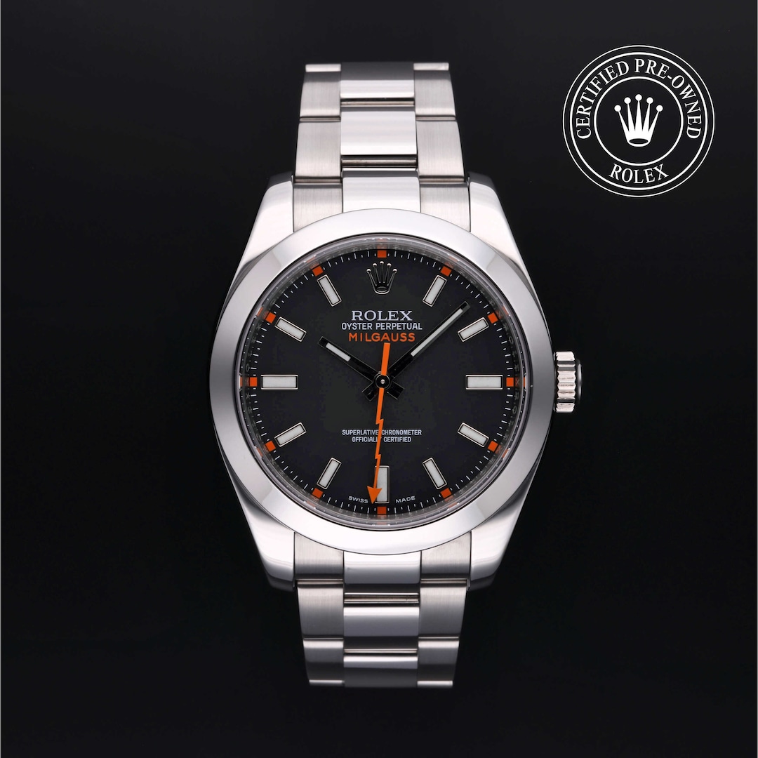 Rolex Certified Pre-Owned Milgauss Rolex Certified Pre-Owned Milgauss