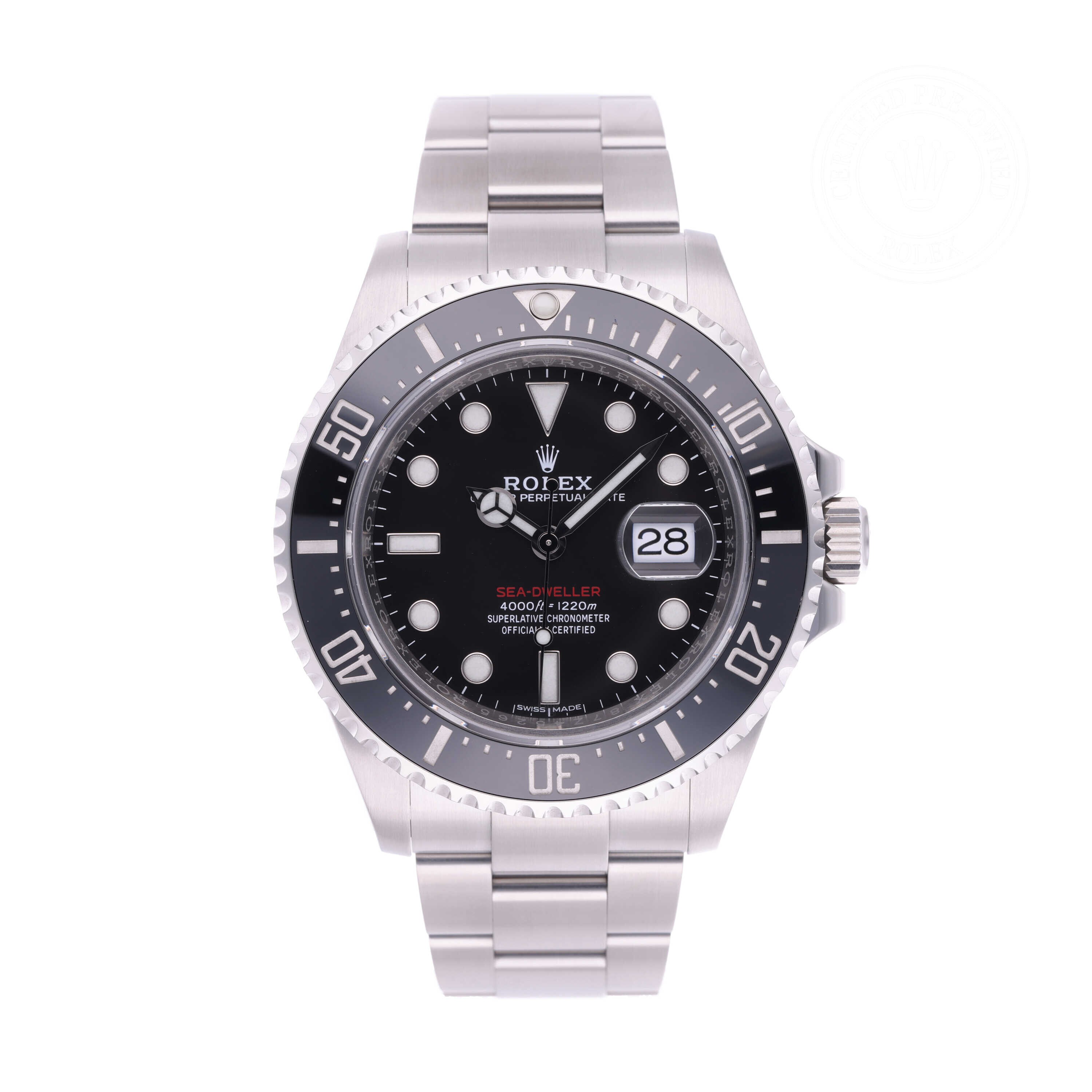 Rolex Sea-Dweller Official Certified Pre-Owned