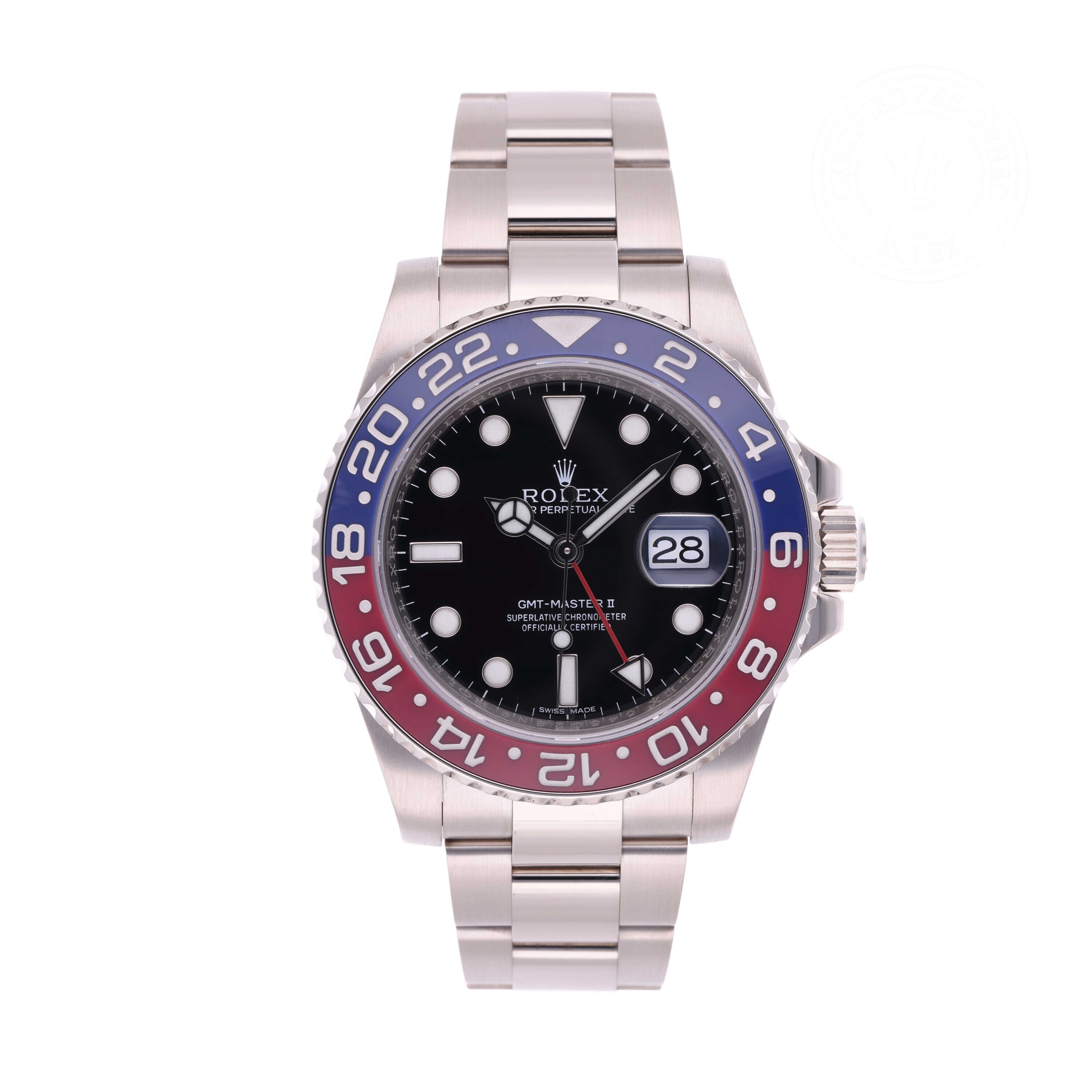 Rolex GMT-Master II Official Certified Pre-Owned