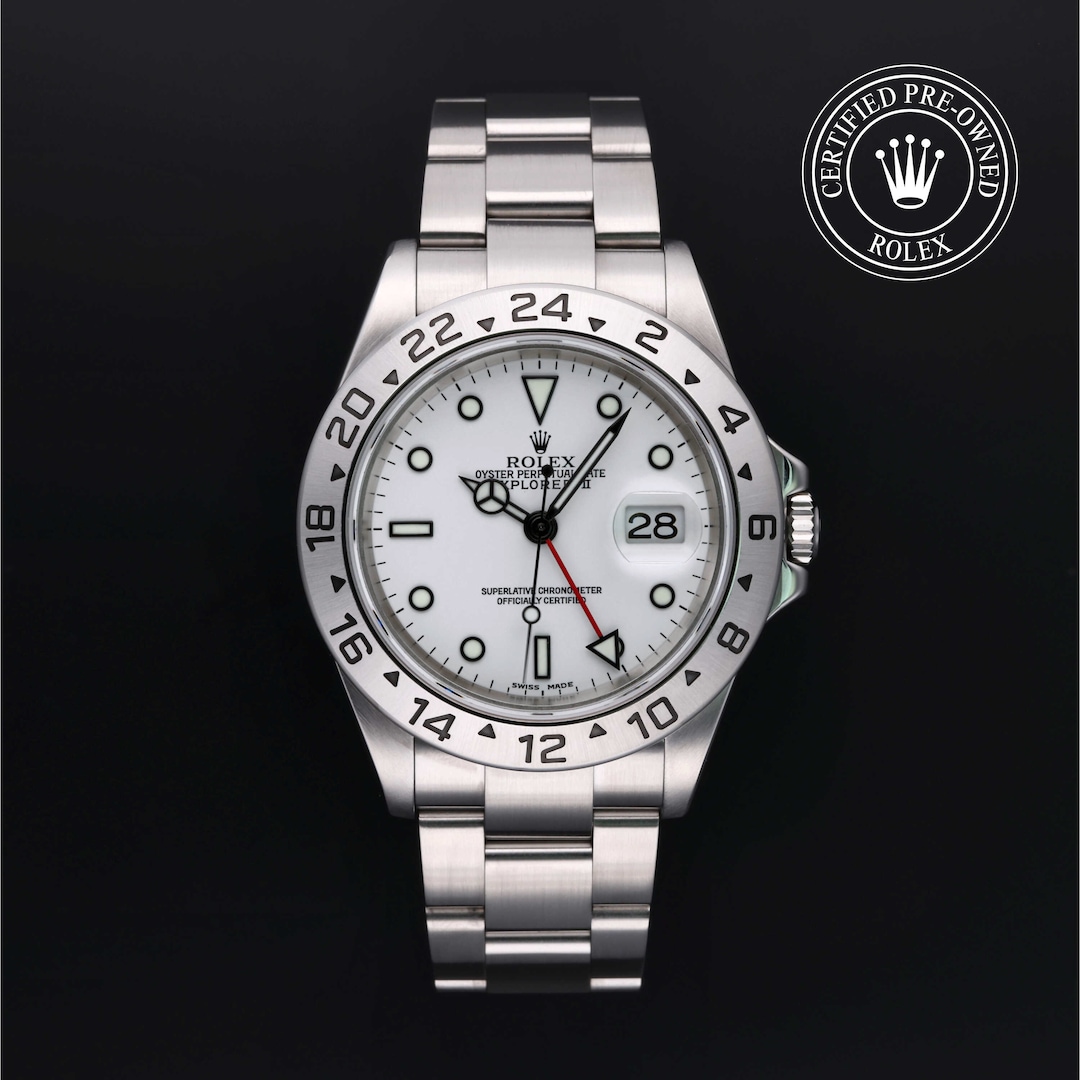 Rolex Certified Pre-Owned Explorer II Rolex Certified Pre-Owned Explorer II