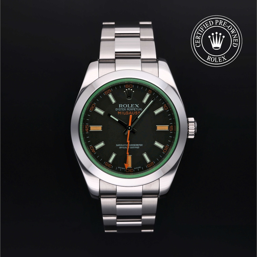 Rolex Certified Pre-Owned Milgauss Rolex Certified Pre-Owned Milgauss