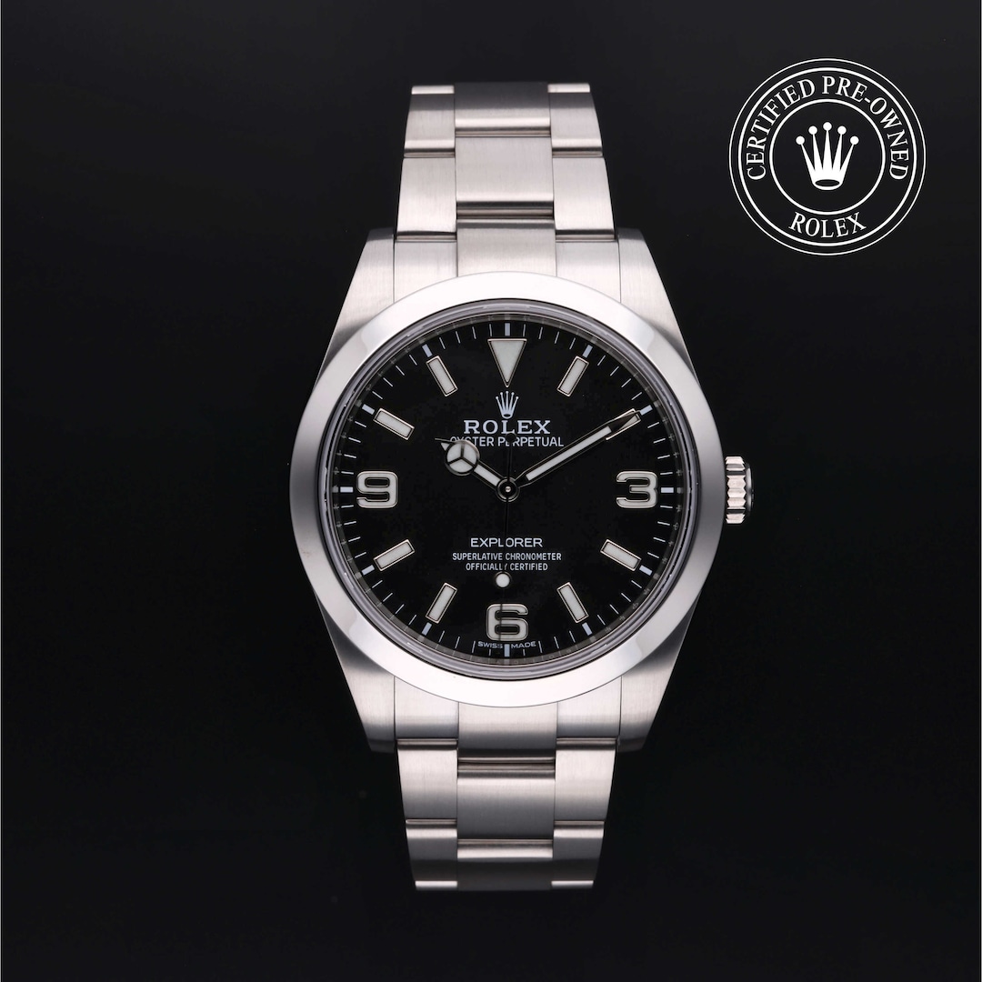 Rolex Certified Pre-Owned Explorer Rolex Certified Pre-Owned Explorer