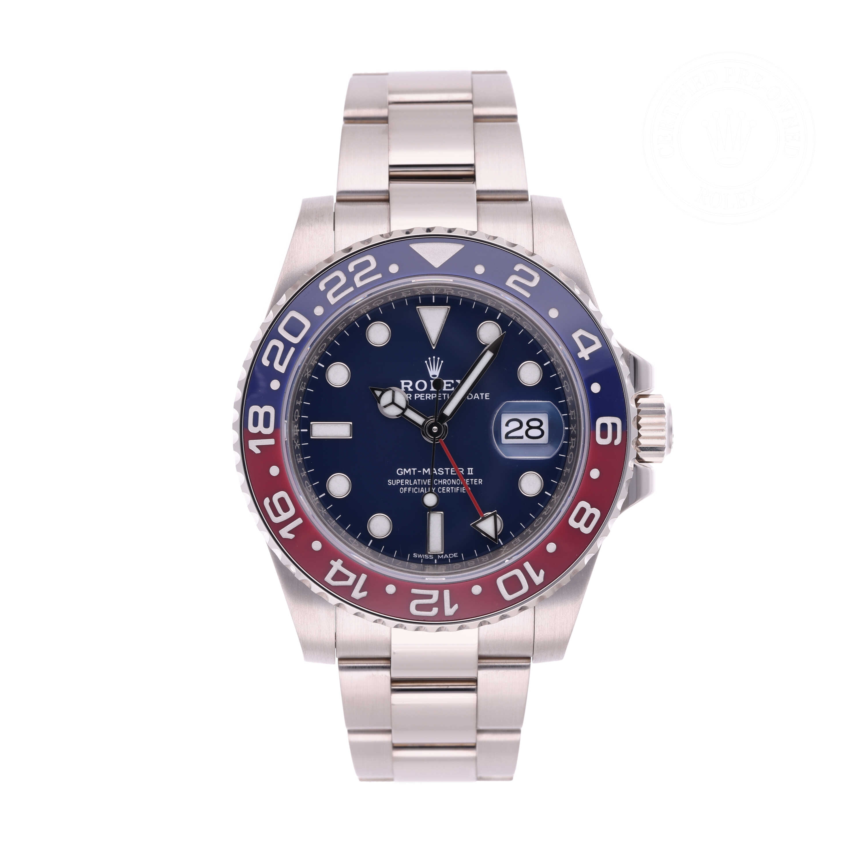 Rolex GMT-Master II Official Certified Pre-Owned