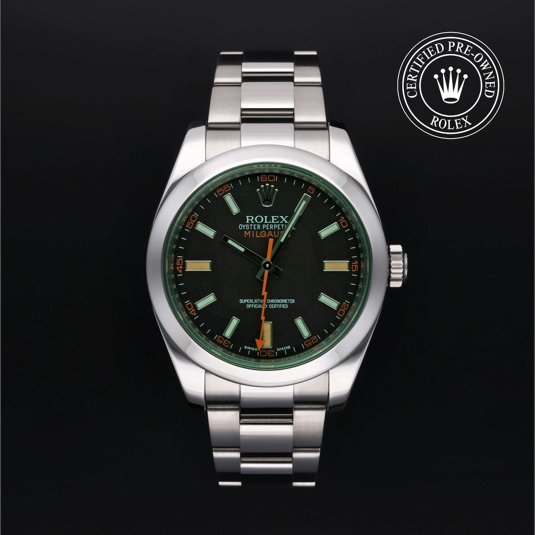 Rolex Certified Pre-Owned Milgauss Rolex Certified Pre-Owned Milgauss