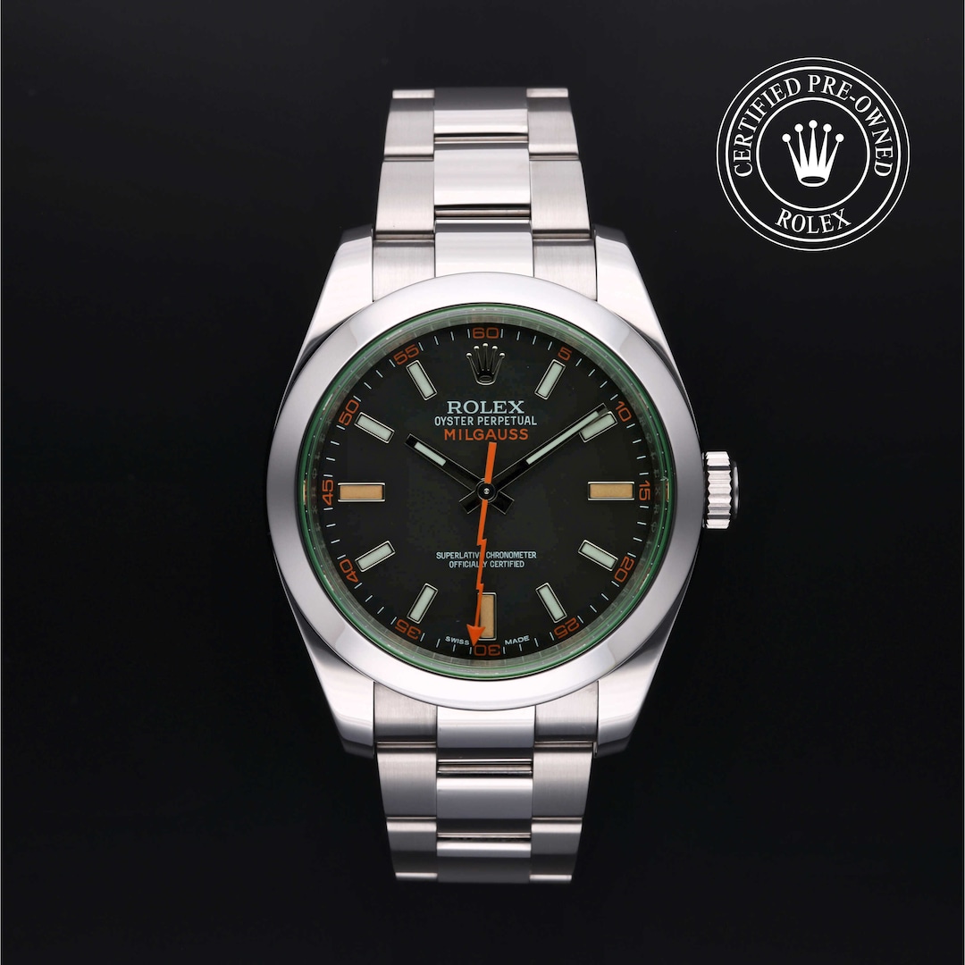 Rolex Certified Pre-Owned Milgauss Rolex Certified Pre-Owned Milgauss