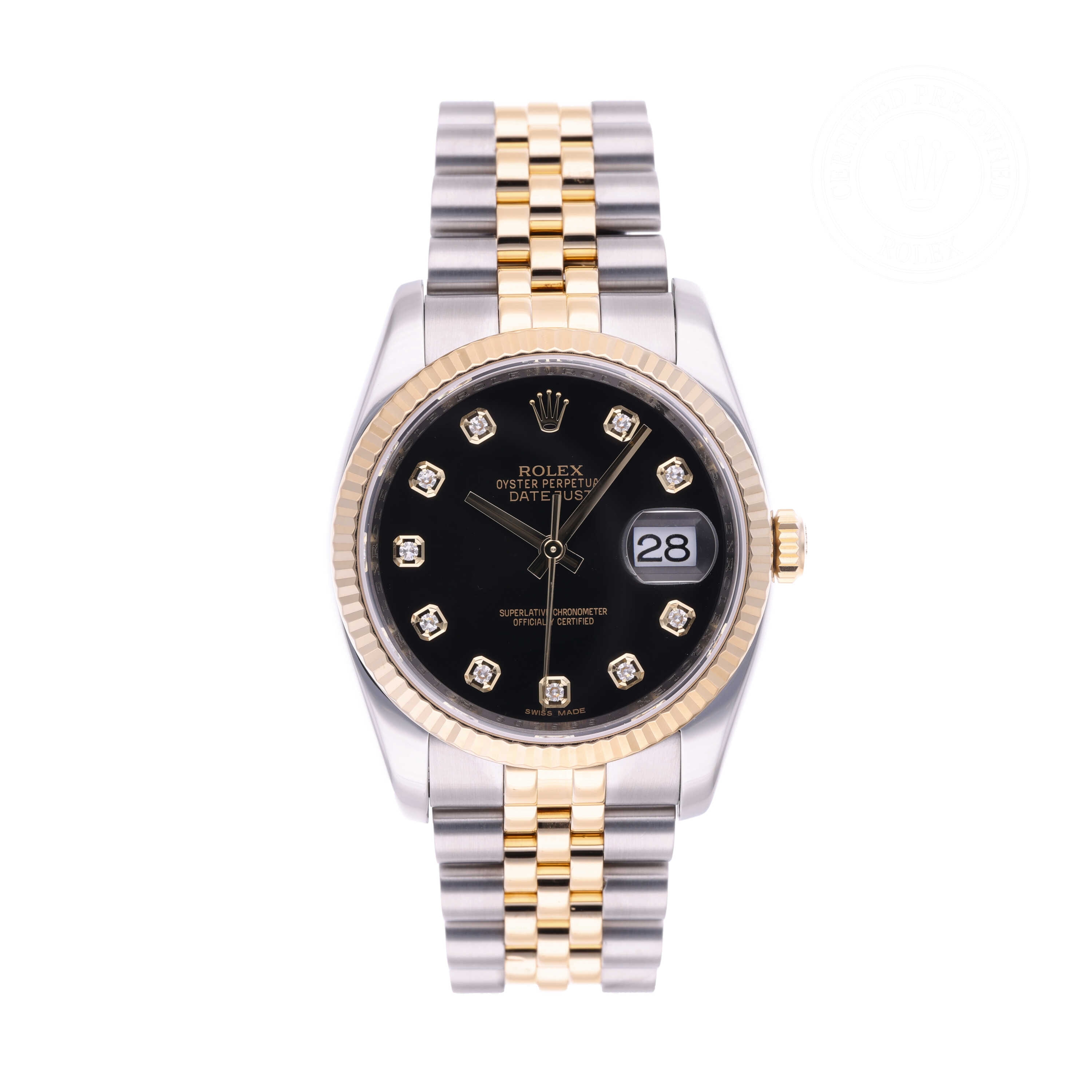 Rolex Datejust 36 Official Certified Pre-Owned