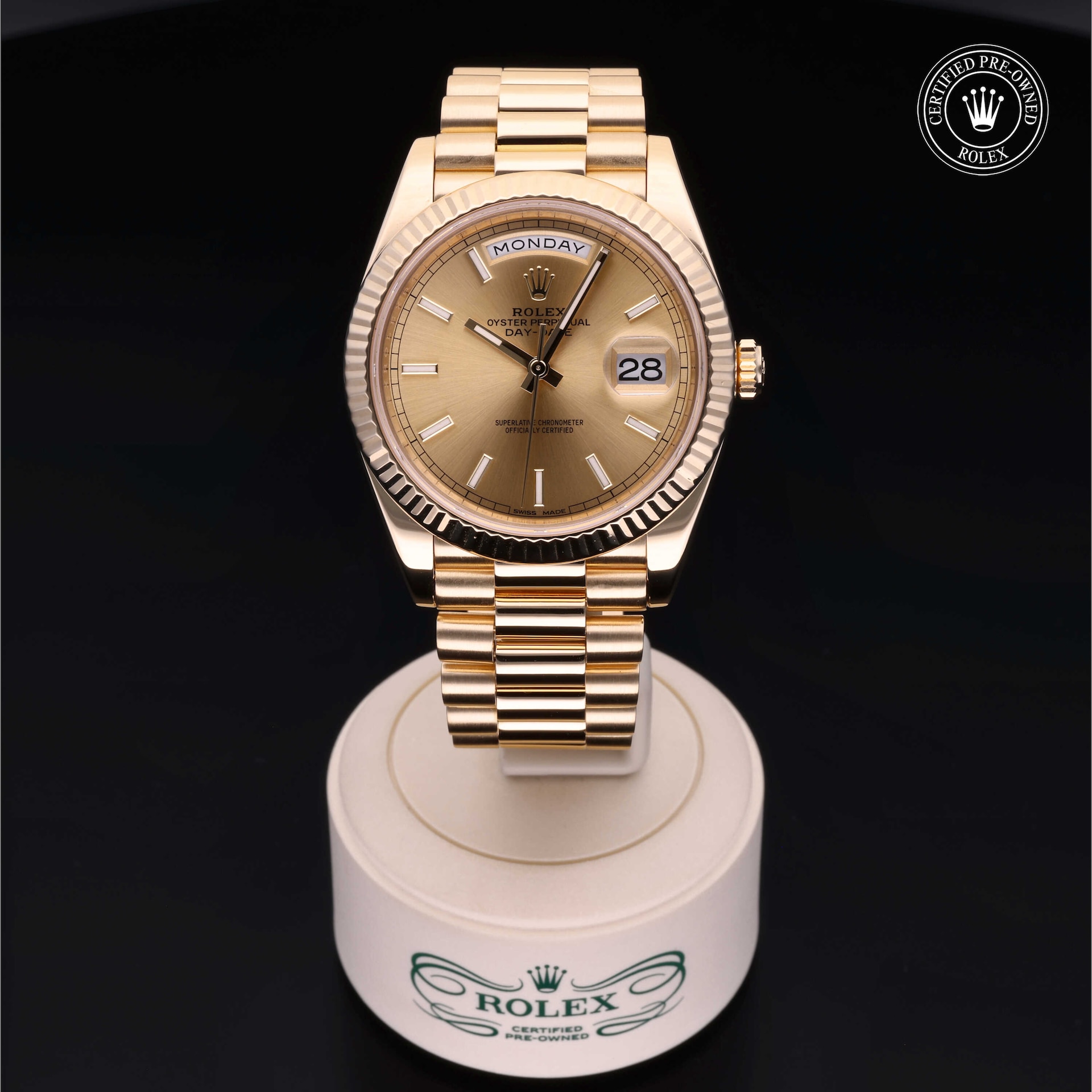 Rolex Certified Pre-Owned Day-Date 40