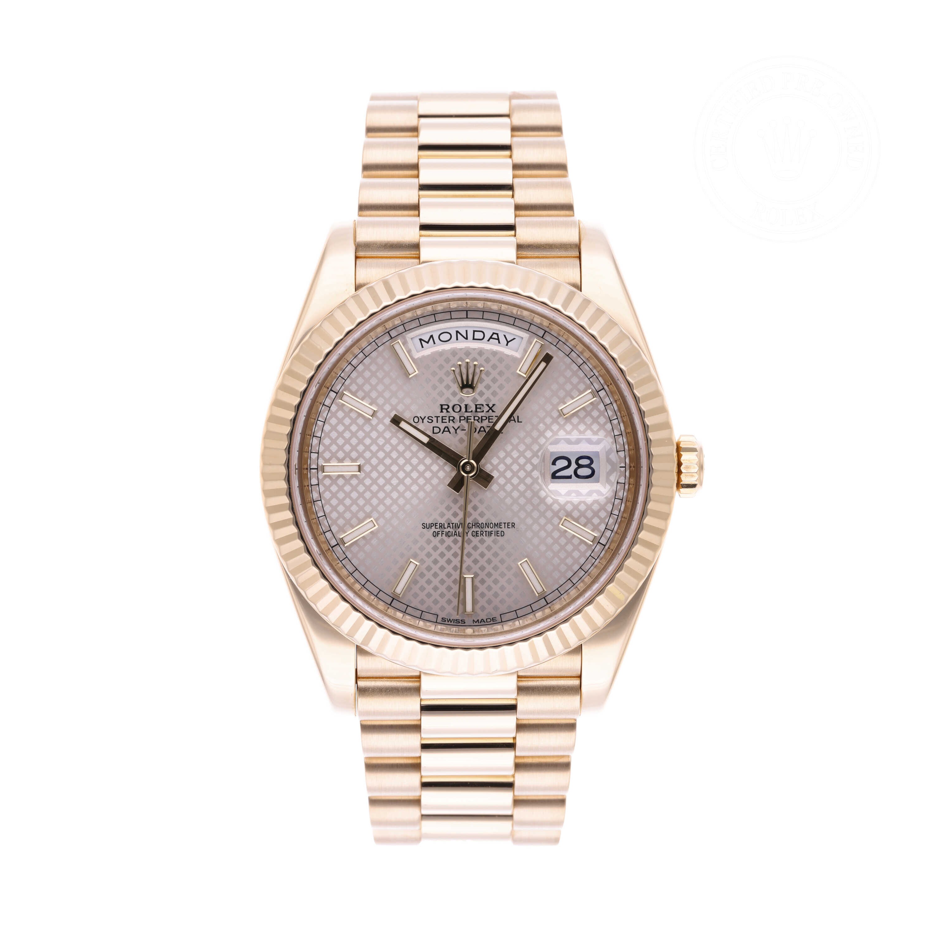 Rolex Day-Date 40 Official Certified Pre-Owned