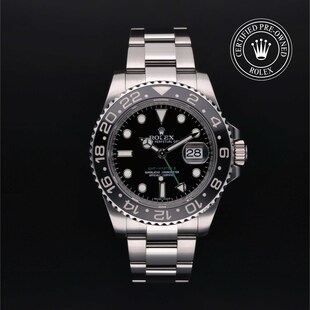 Rolex Certified Pre Owned GMT Master II M116710LN 0001 Watches Of Switzerland UK