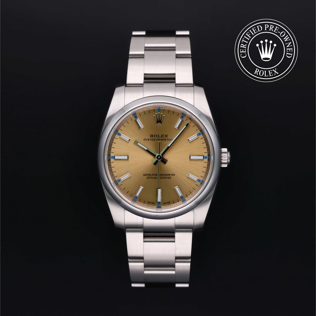 Rolex Rolex Certified Pre-Owned Oyster Perpetual 34 Rolex Rolex Certified Pre-Owned Oyster Perpetual 34