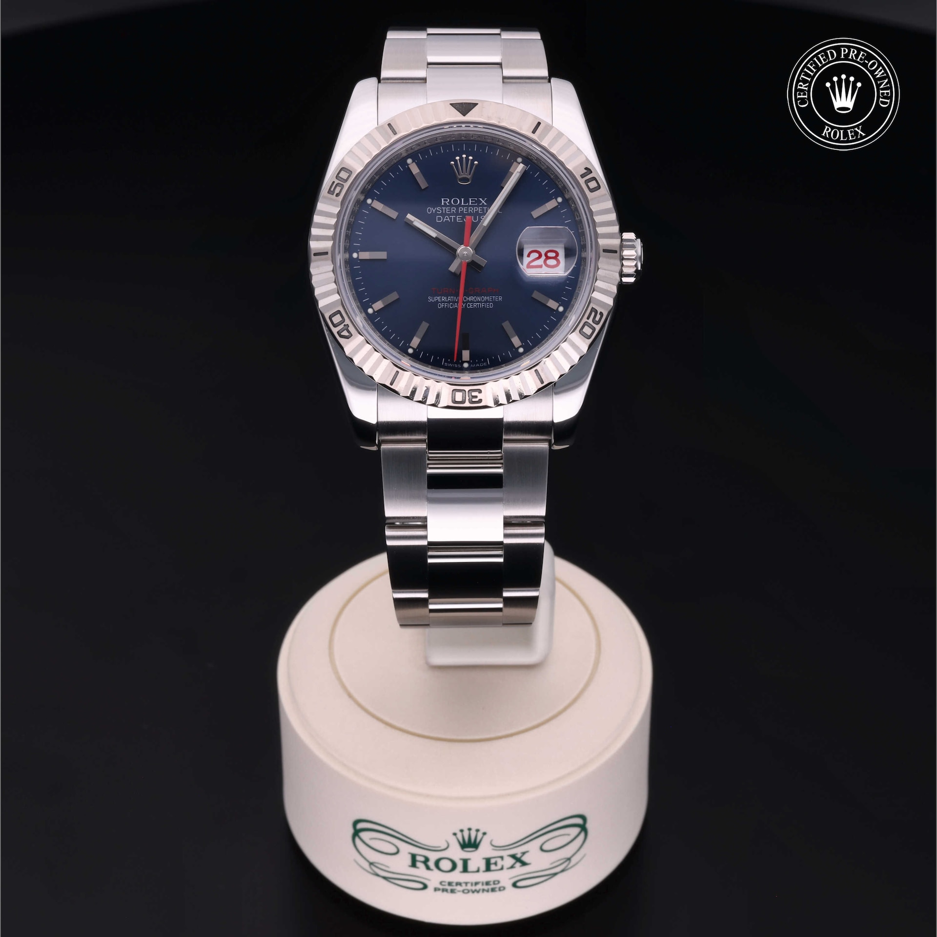 Rolex Certified Pre-Owned Datejust Turn-O-Graph