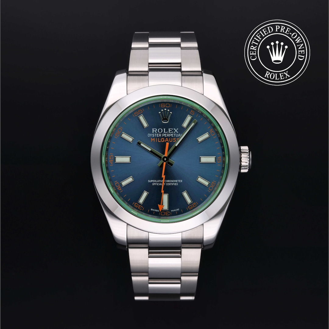 Rolex Certified Pre-Owned Milgauss Rolex Certified Pre-Owned Milgauss