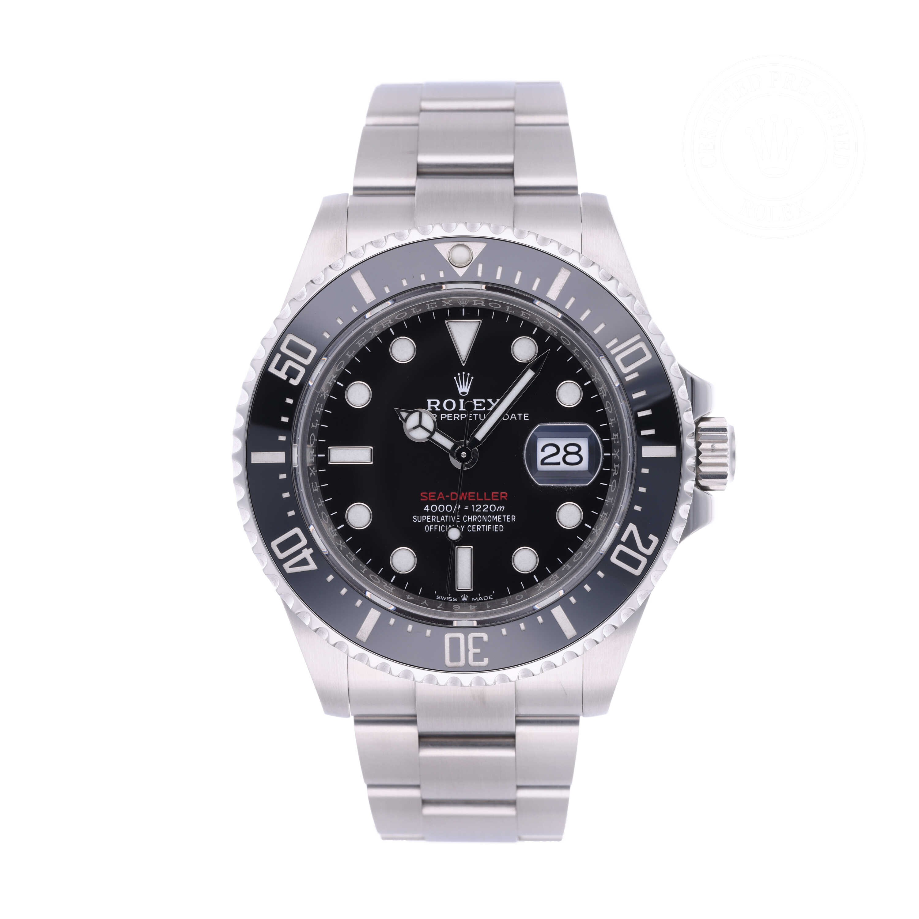 Rolex Sea-Dweller Official Certified Pre-Owned