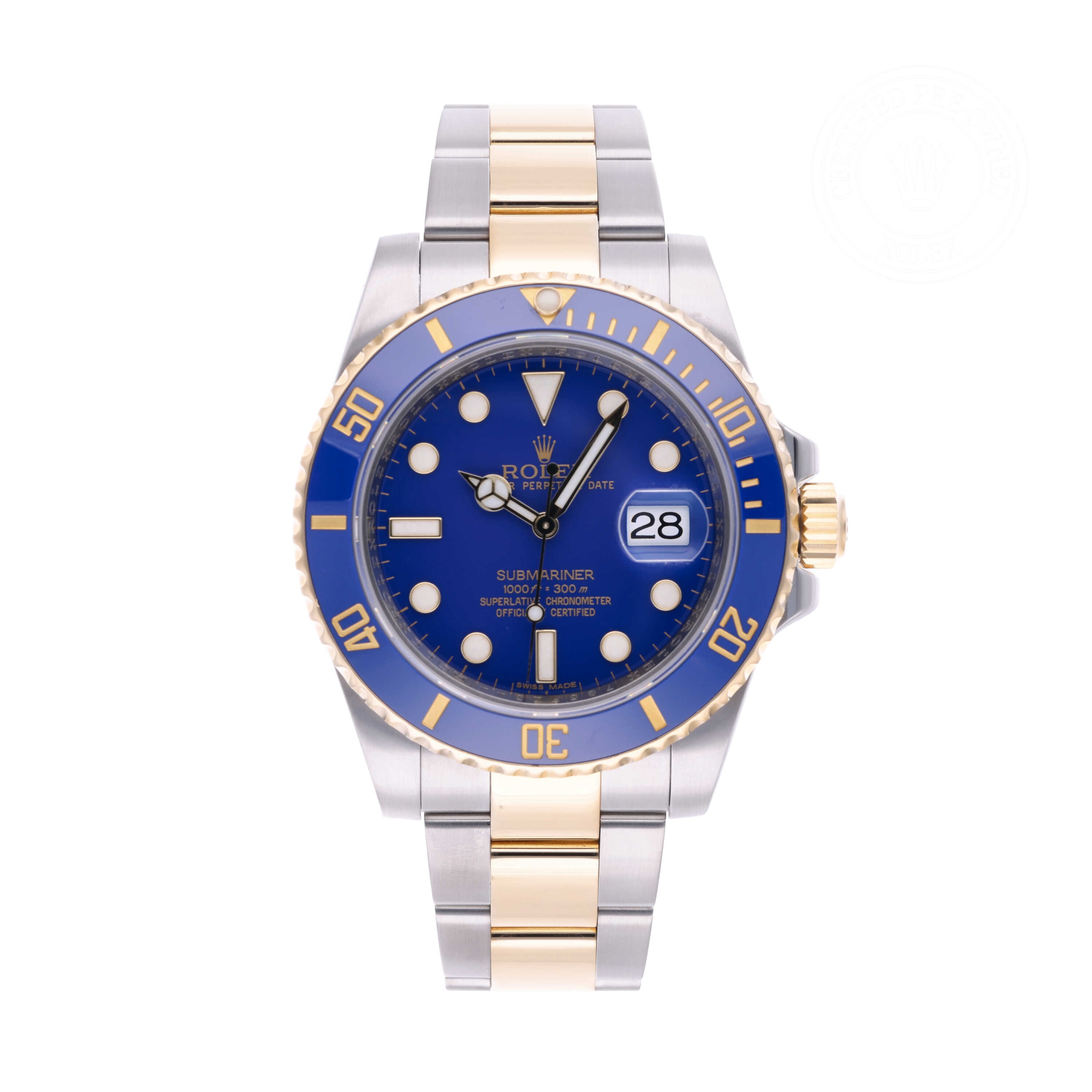 Rolex Submariner Date Official Certified Pre-Owned