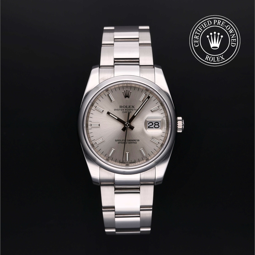Rolex Certified Pre-Owned Oyster Perpetual Date 34 Rolex Certified Pre-Owned Oyster Perpetual Date 34