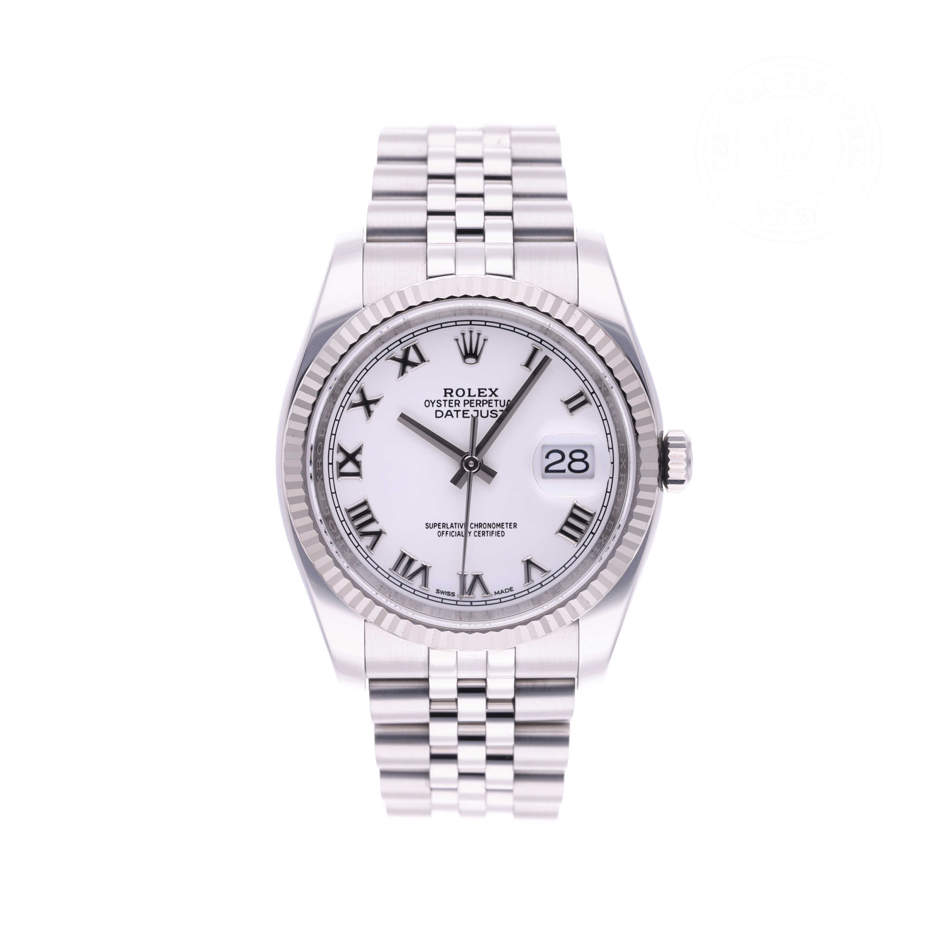 Rolex Datejust 36 Official Certified Pre-Owned
