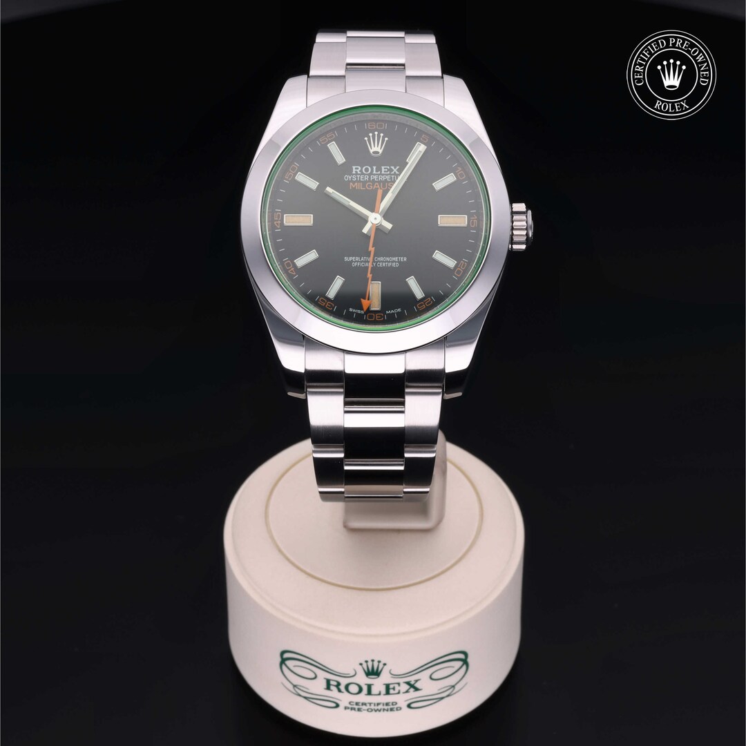 Rolex Rolex Certified Pre-Owned Milgauss Rolex Rolex Certified Pre-Owned Milgauss