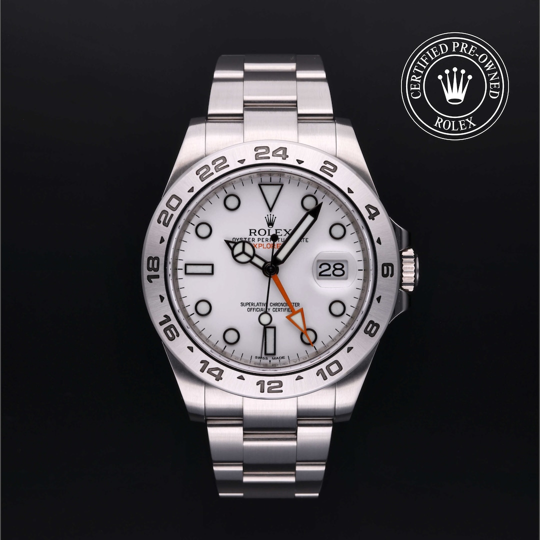 Rolex Certified Pre-Owned Explorer II Rolex Certified Pre-Owned Explorer II