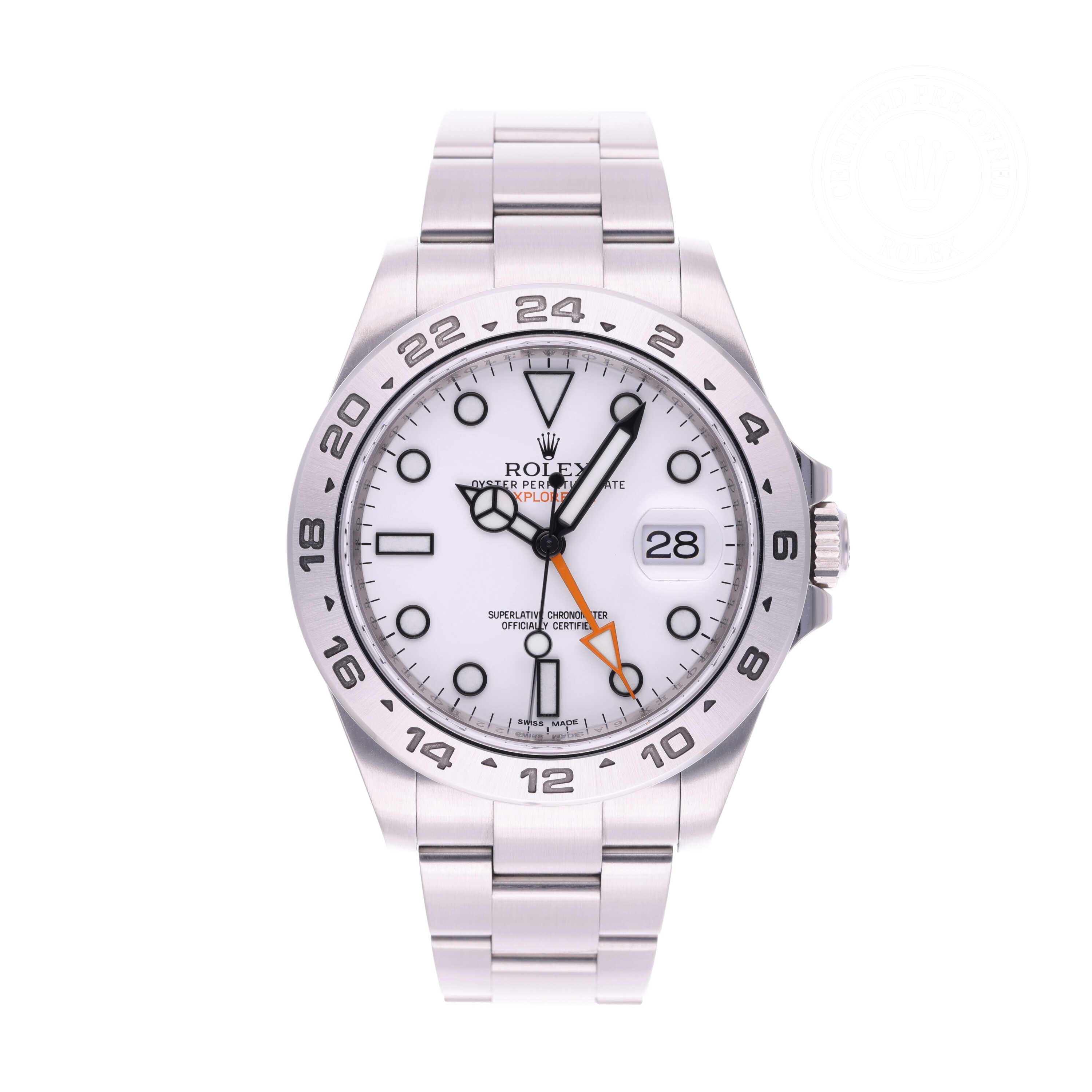 Rolex Explorer II Official Certified Pre-Owned