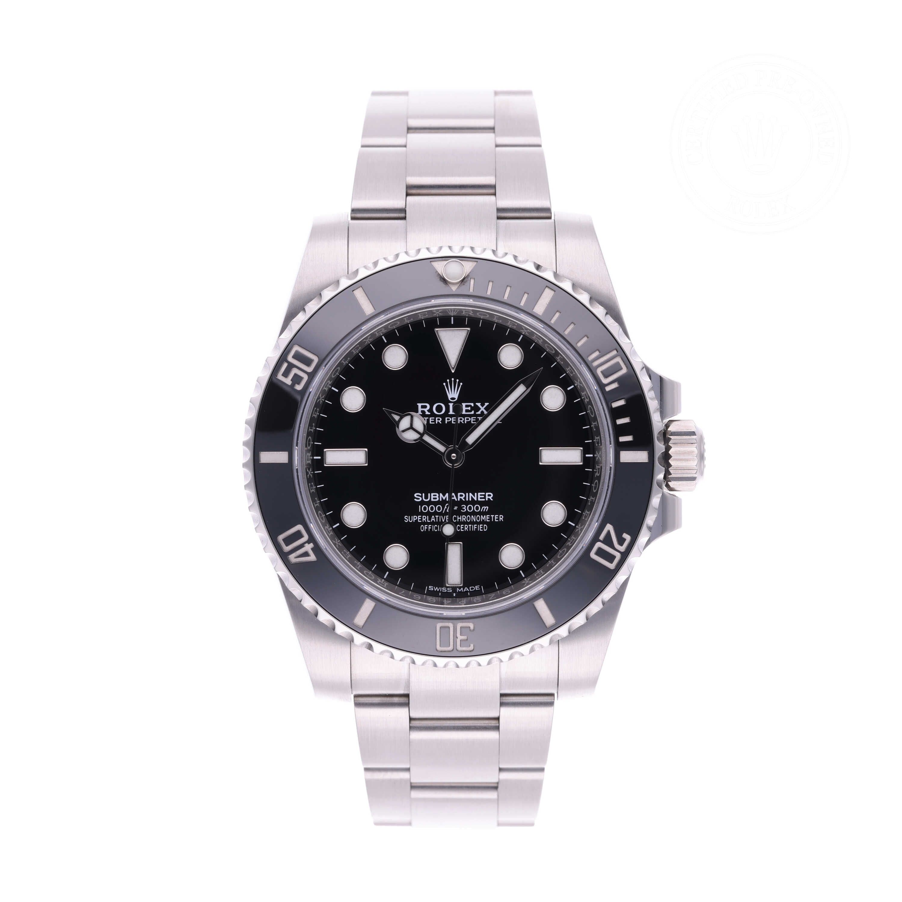Rolex Submariner Official Certified Pre-Owned