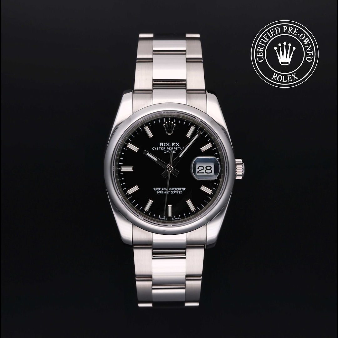 Rolex Certified Pre-Owned Date 34 Rolex Certified Pre-Owned Date 34