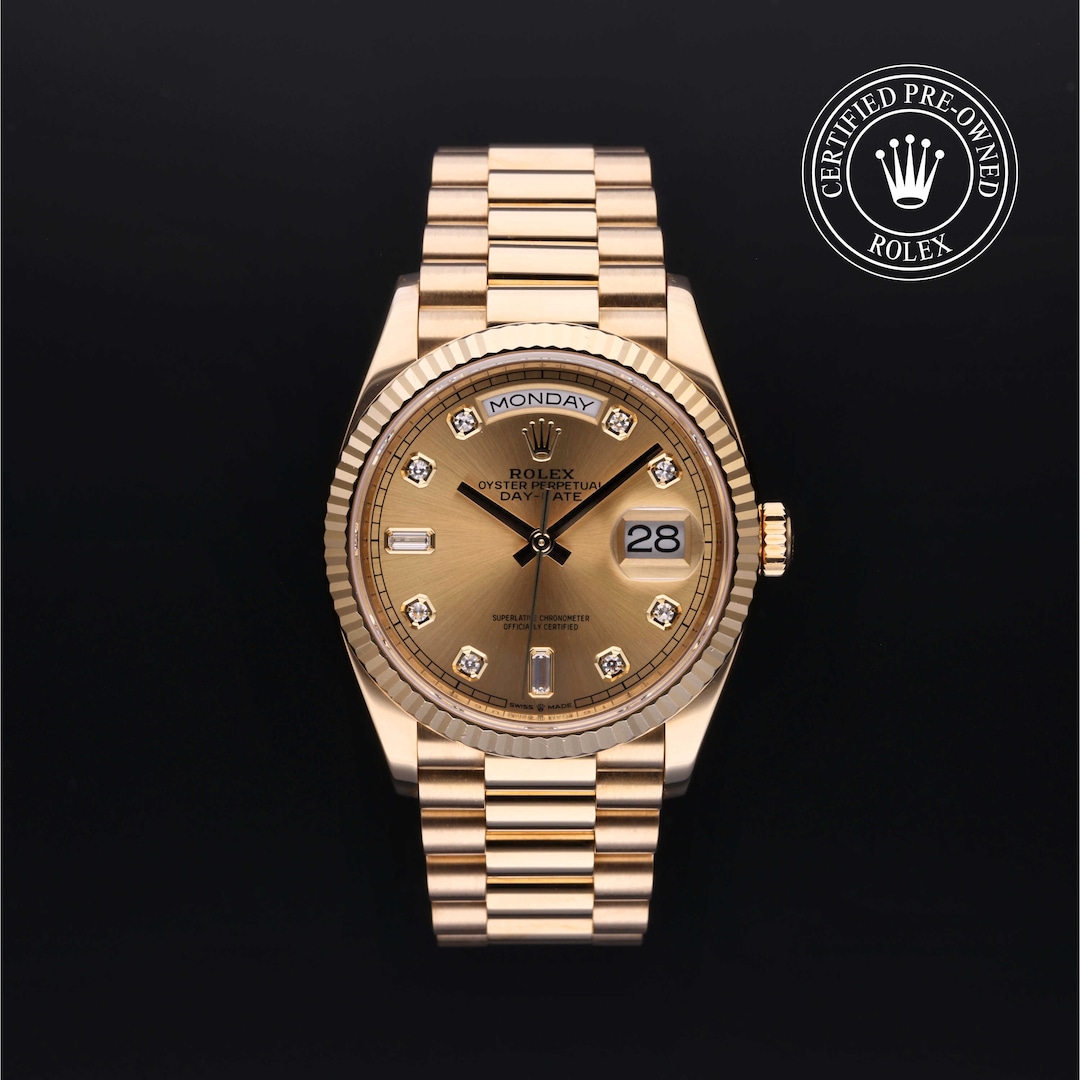 Rolex Certified Pre-Owned Day-Date 36 Rolex Certified Pre-Owned Day-Date 36