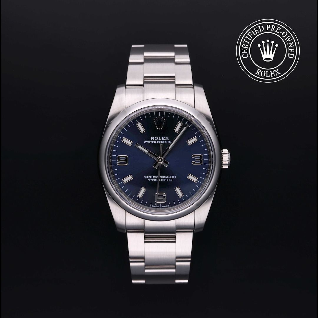 Rolex Rolex Certified Pre-Owned Oyster Perpetual 34 Rolex Rolex Certified Pre-Owned Oyster Perpetual 34