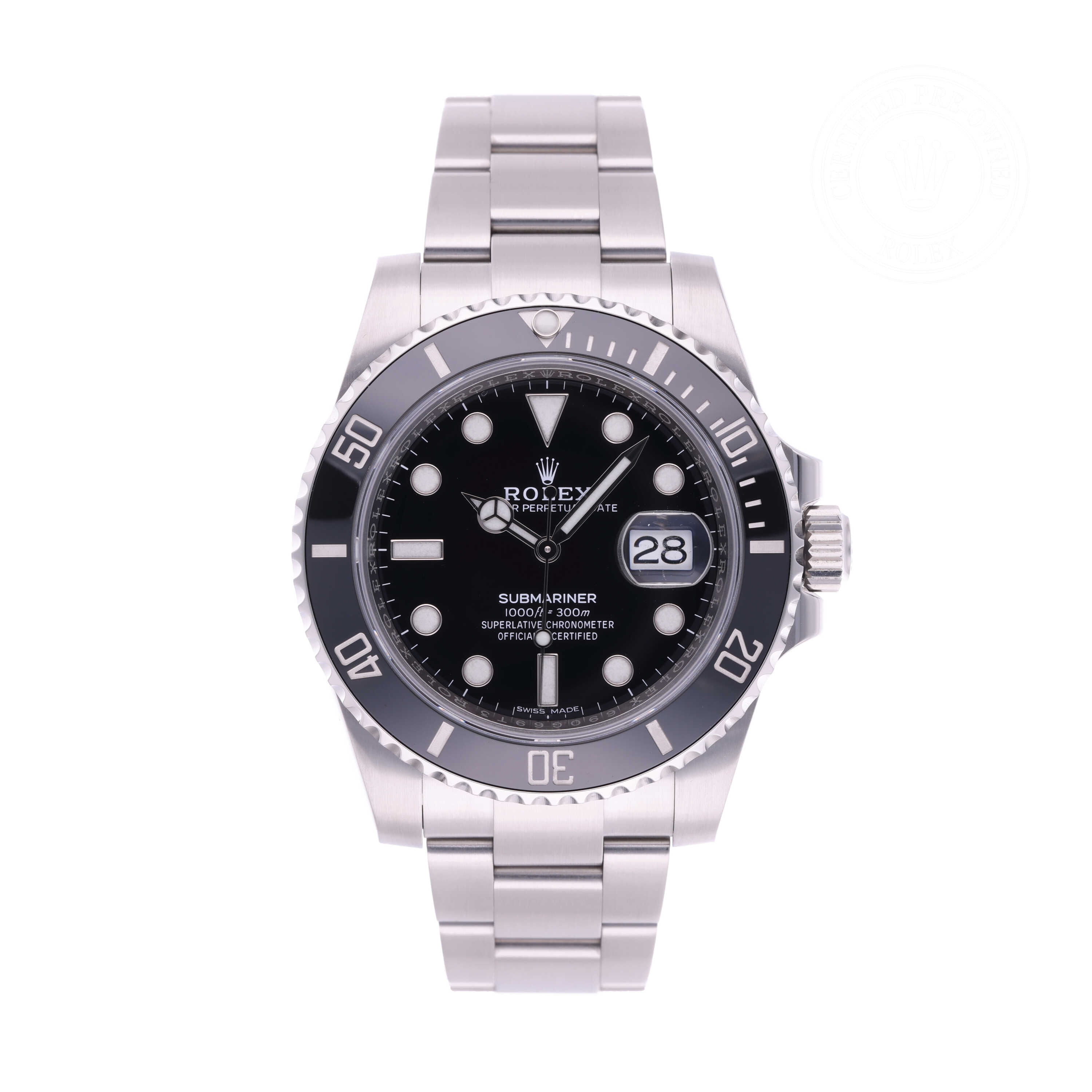 Rolex Submariner Date Official Certified Pre-Owned