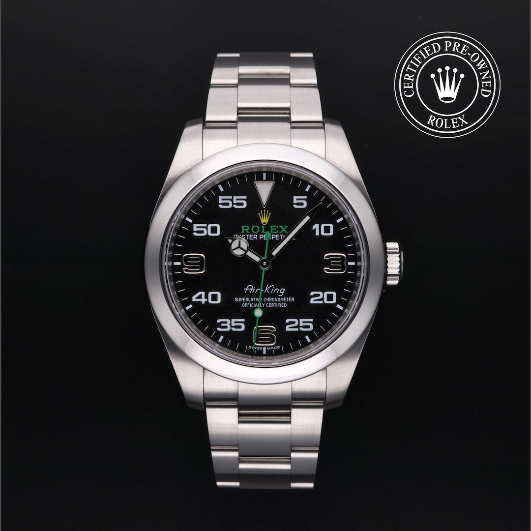 Rolex Certified Pre-Owned Air-King Rolex Certified Pre-Owned Air-King