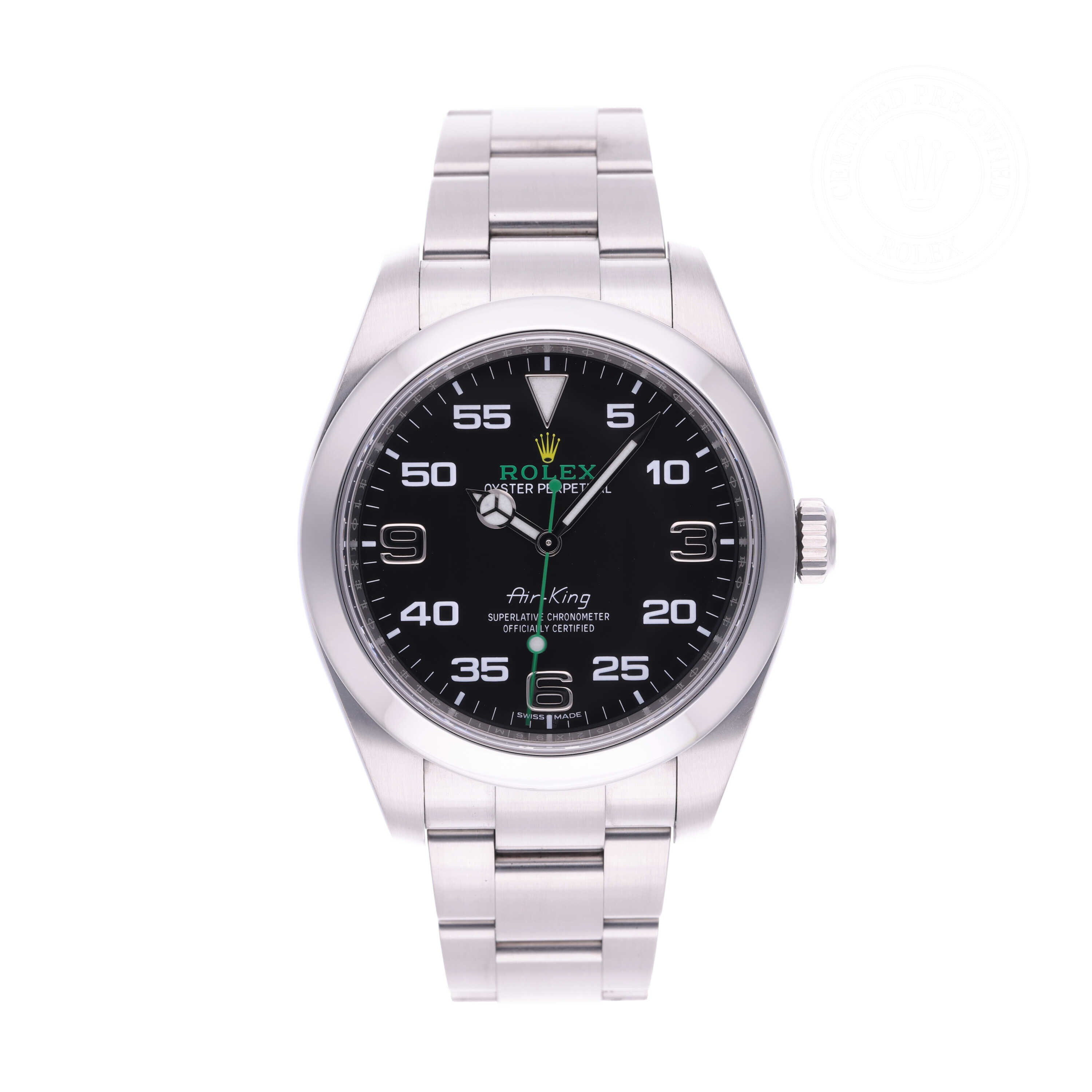Rolex Air-King Official Certified Pre-Owned