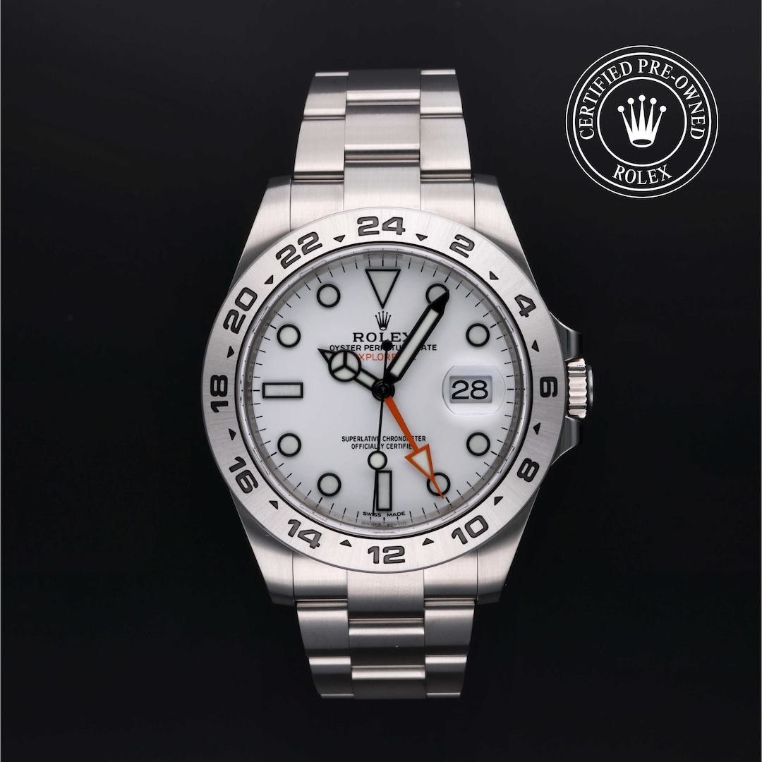 Rolex Certified Pre-Owned Explorer II Rolex Certified Pre-Owned Explorer II