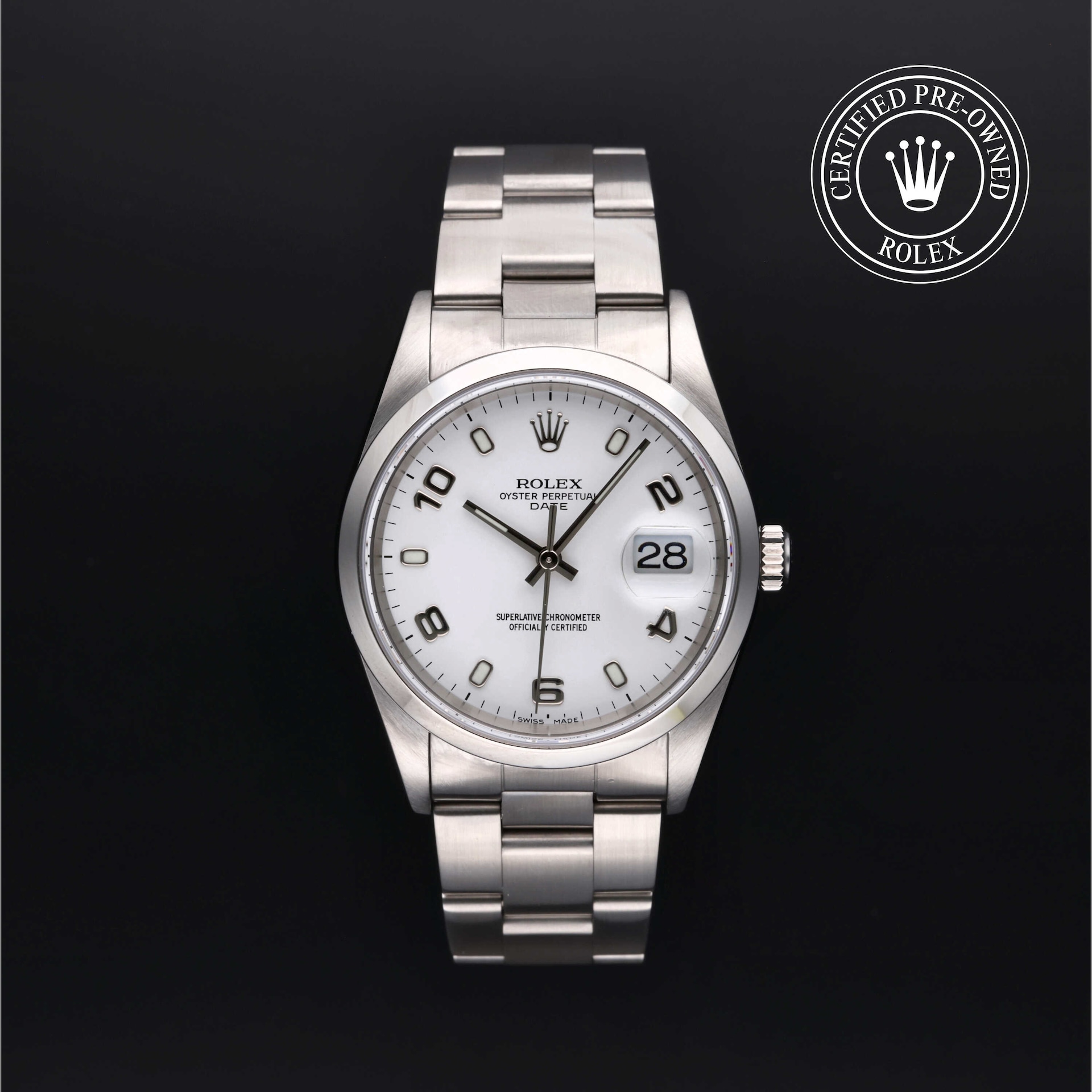 Rolex Certified Pre-Owned Date 34