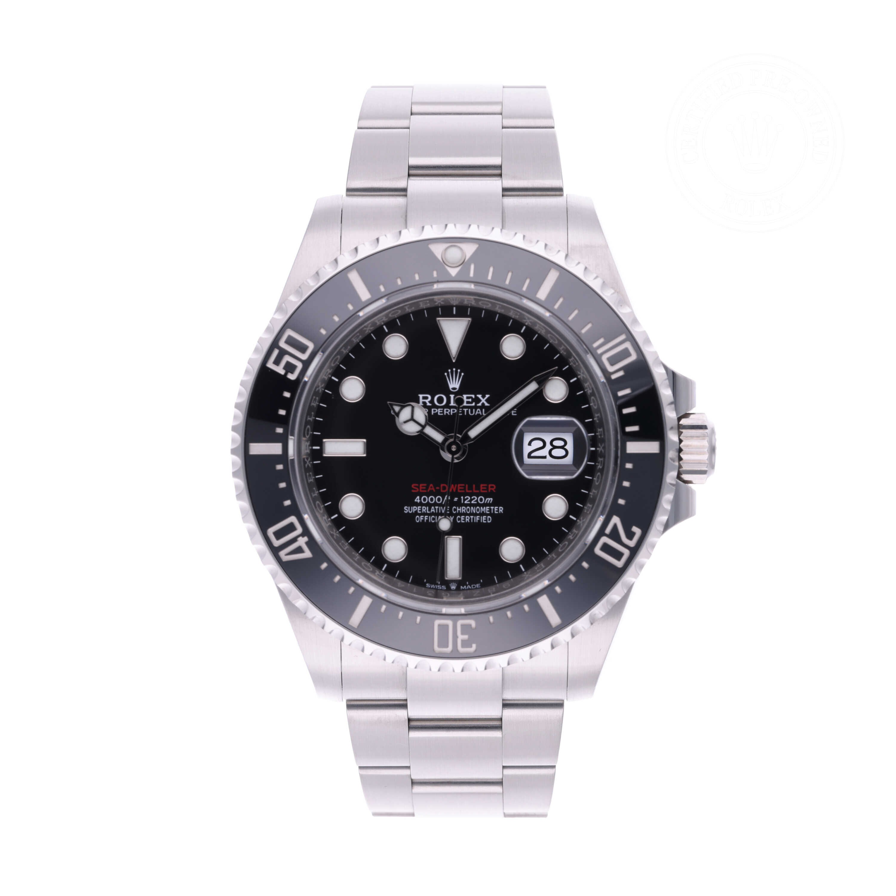 Rolex Sea-Dweller Official Certified Pre-Owned