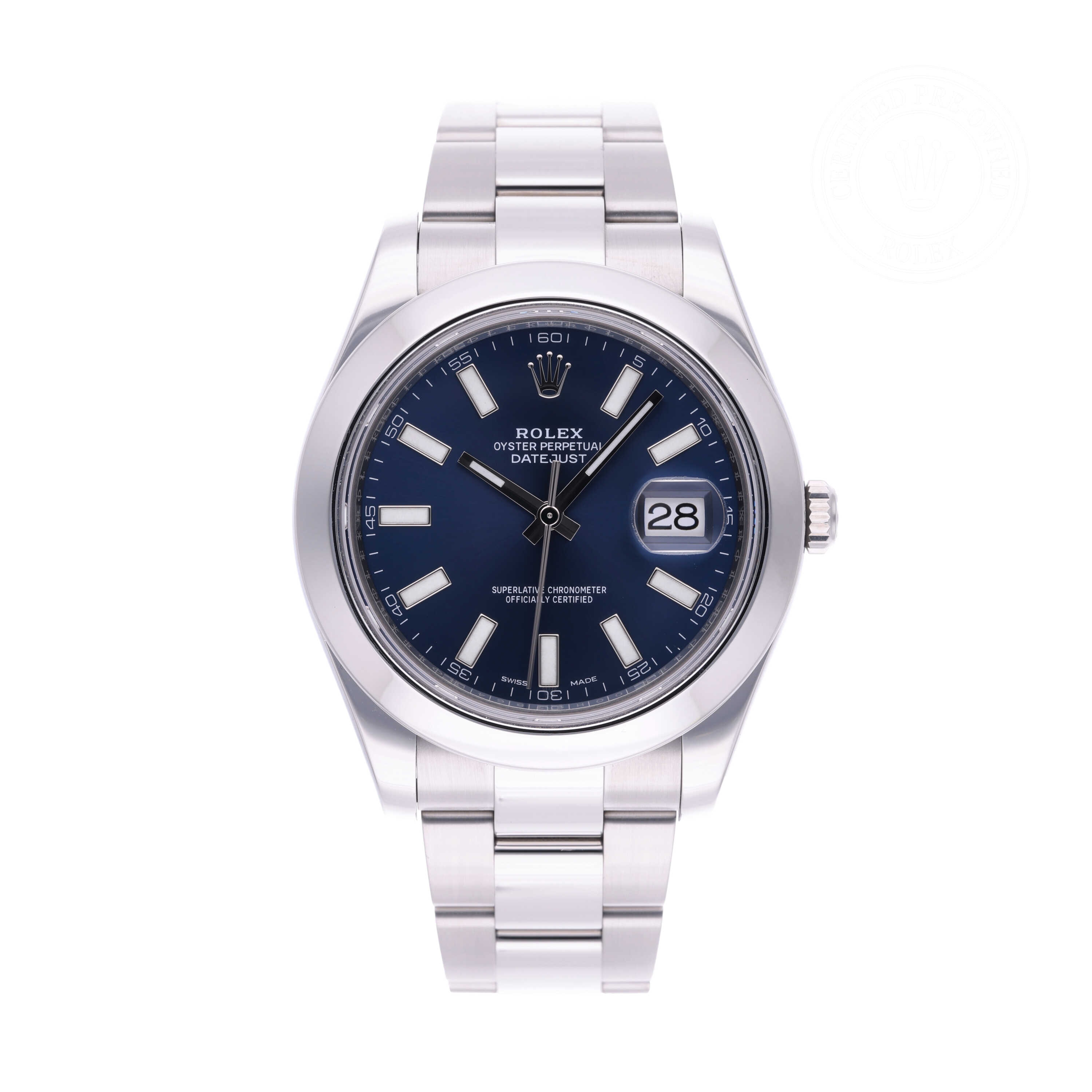 Rolex Datejust II Official Certified Pre-Owned